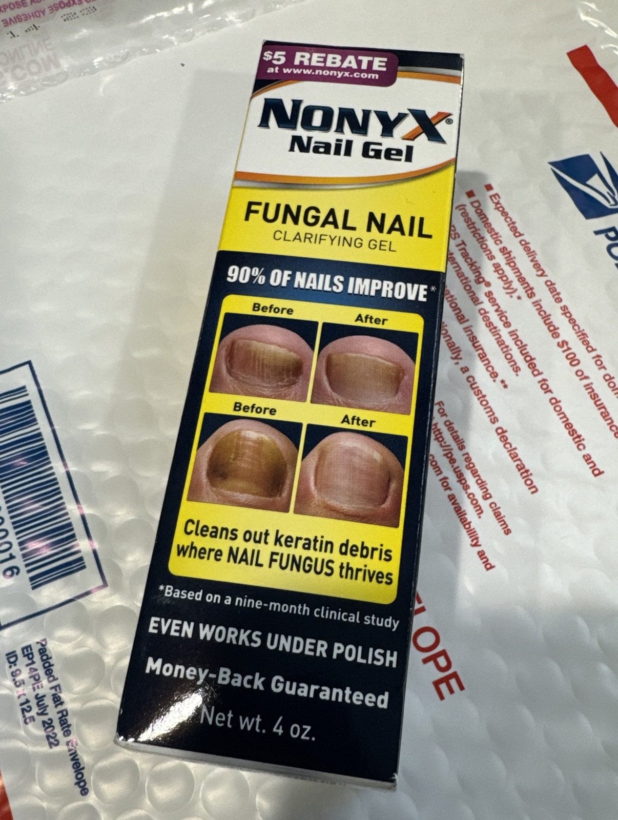 NonyX Nail Gel Treatment. 4oz 6 month supply SU Seller Fungal Nail Clarifying
