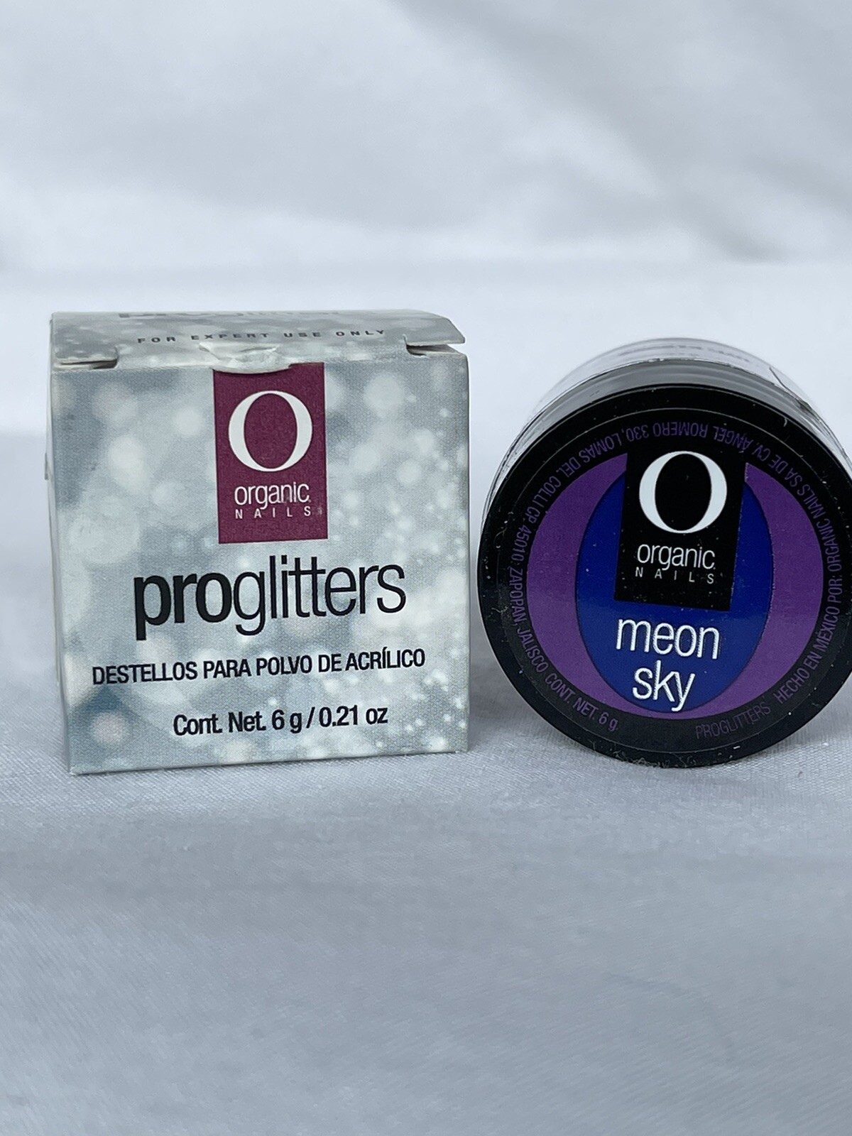 Organic nail ProGlitters / Ultrafine Glitters /iridiscentes 6g