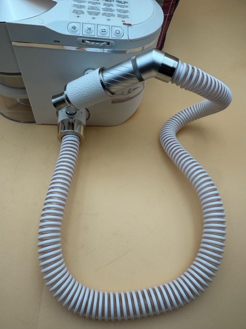 PULLYON 2-in-1 Turbine Brushless Nail Dust Collector Built-in Bucket CORD MISSED