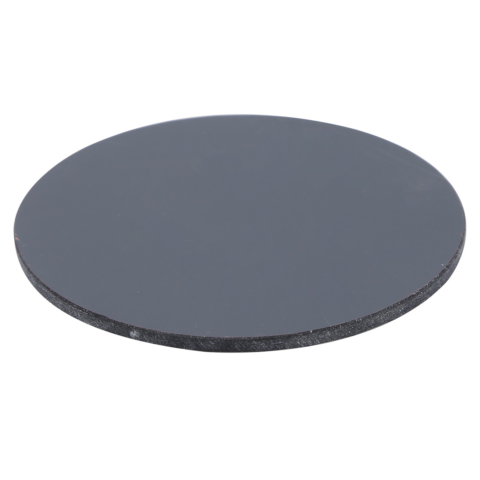 False Nail Mirror Glass Display Board Manicure Drawing Color Mixing Tool (Black)