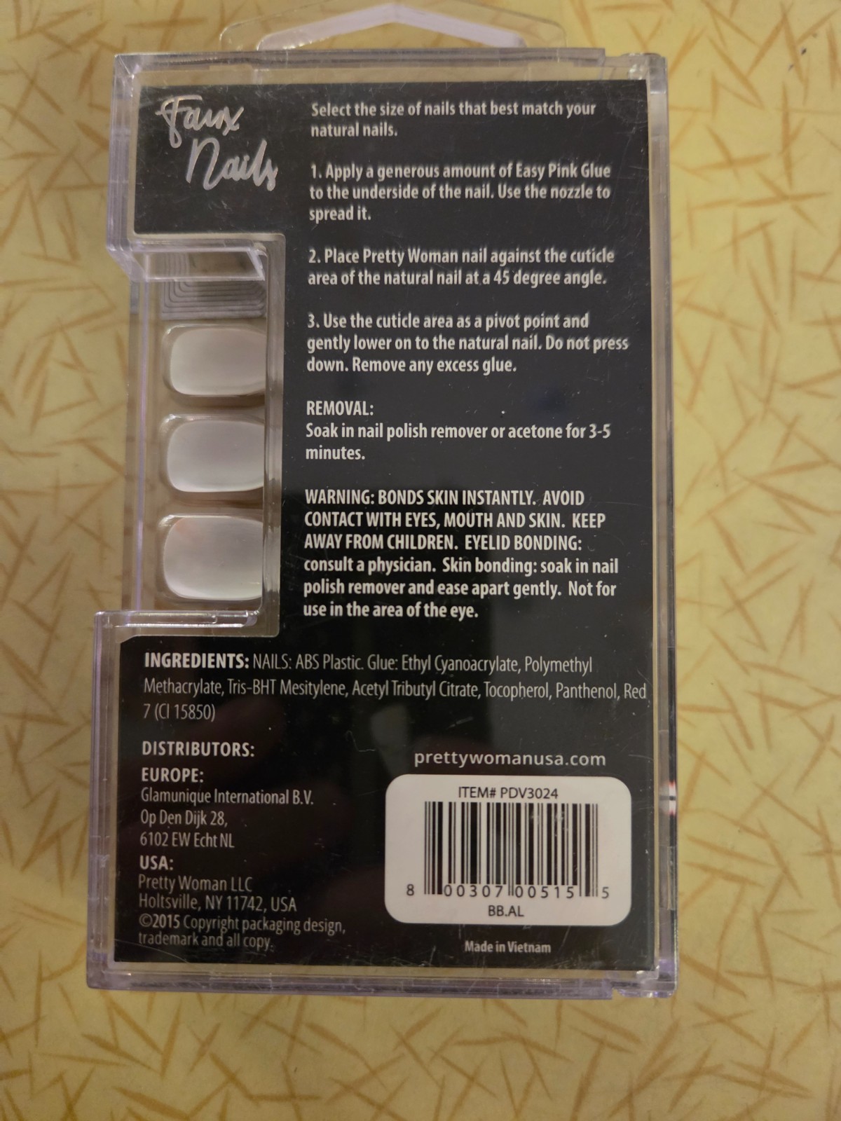 pretty woman faux nails