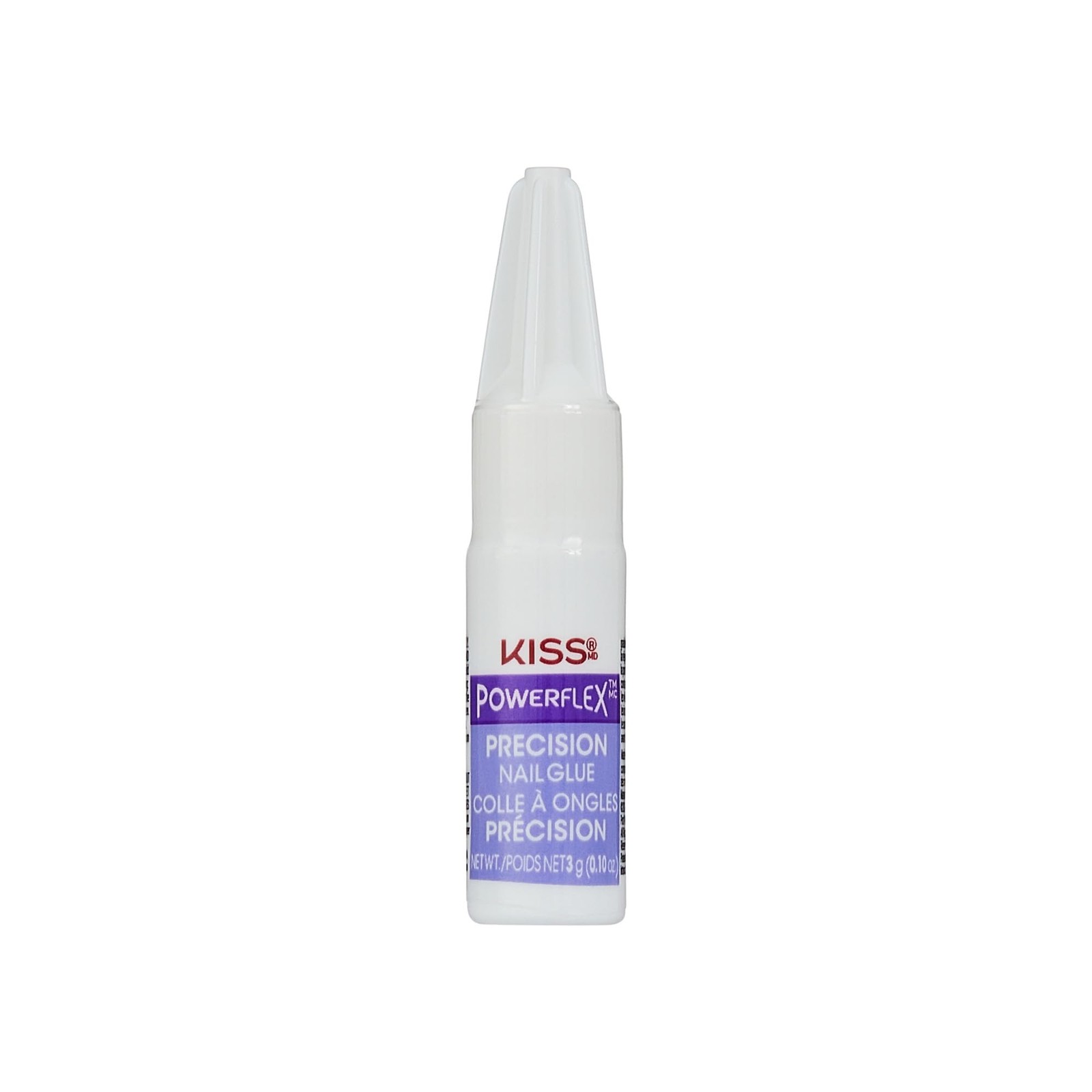 PowerFlex Precision Nail Glue for Press Ons, Kits, Tips & Wraps, 0.10 oz, Ult…