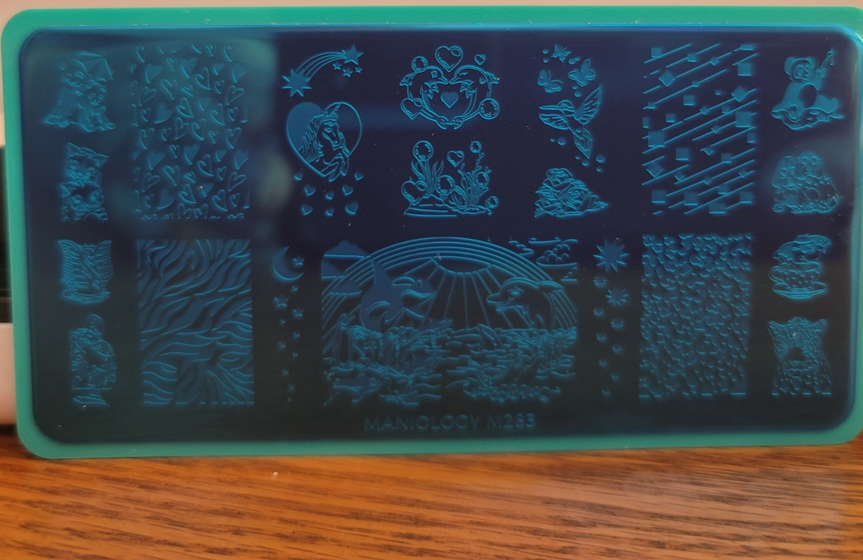 M283 Maniology Nail Stamping Plate