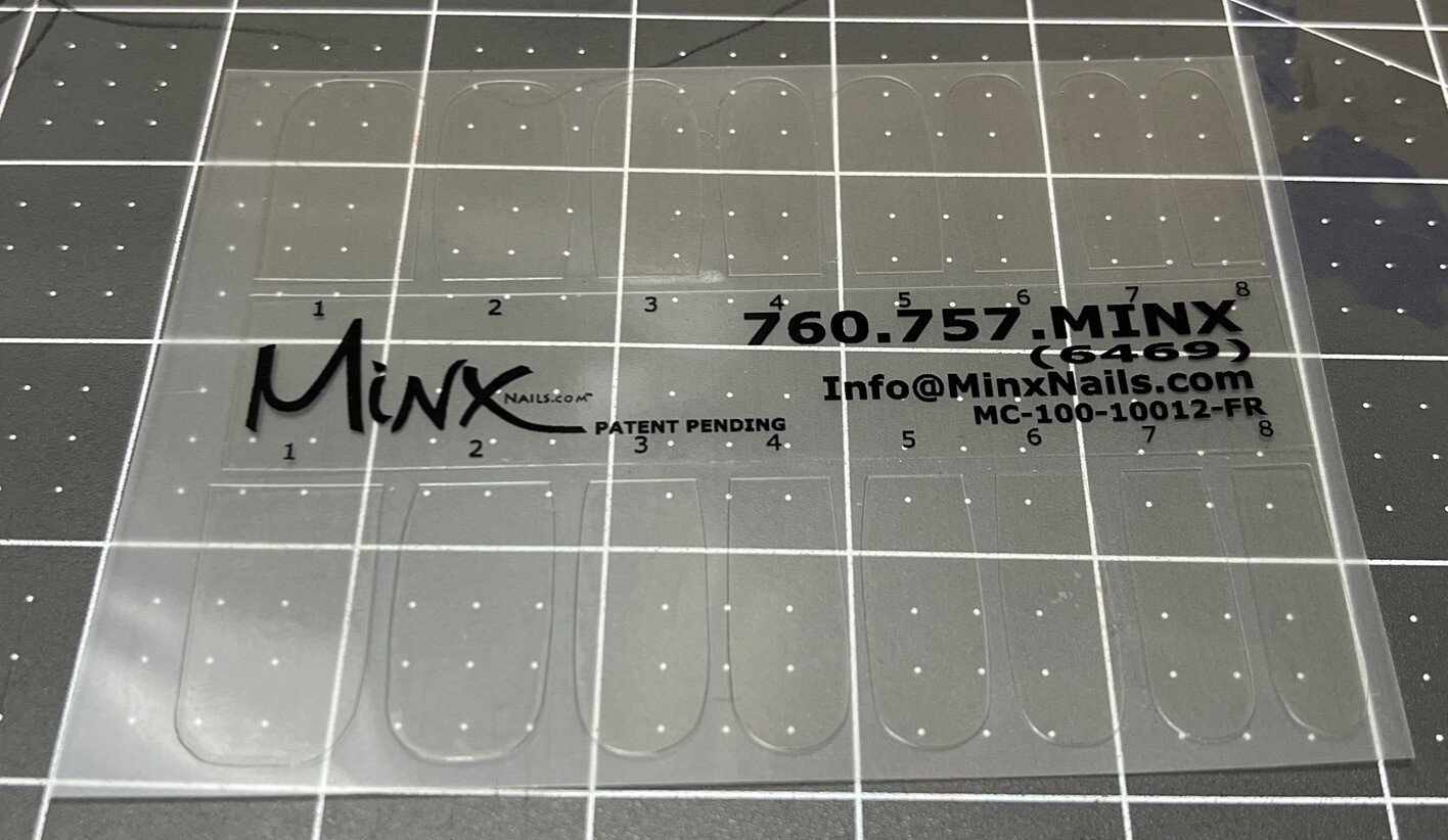 Minx Foil Nail Cover Nail Art Sticker Manicure Wraps