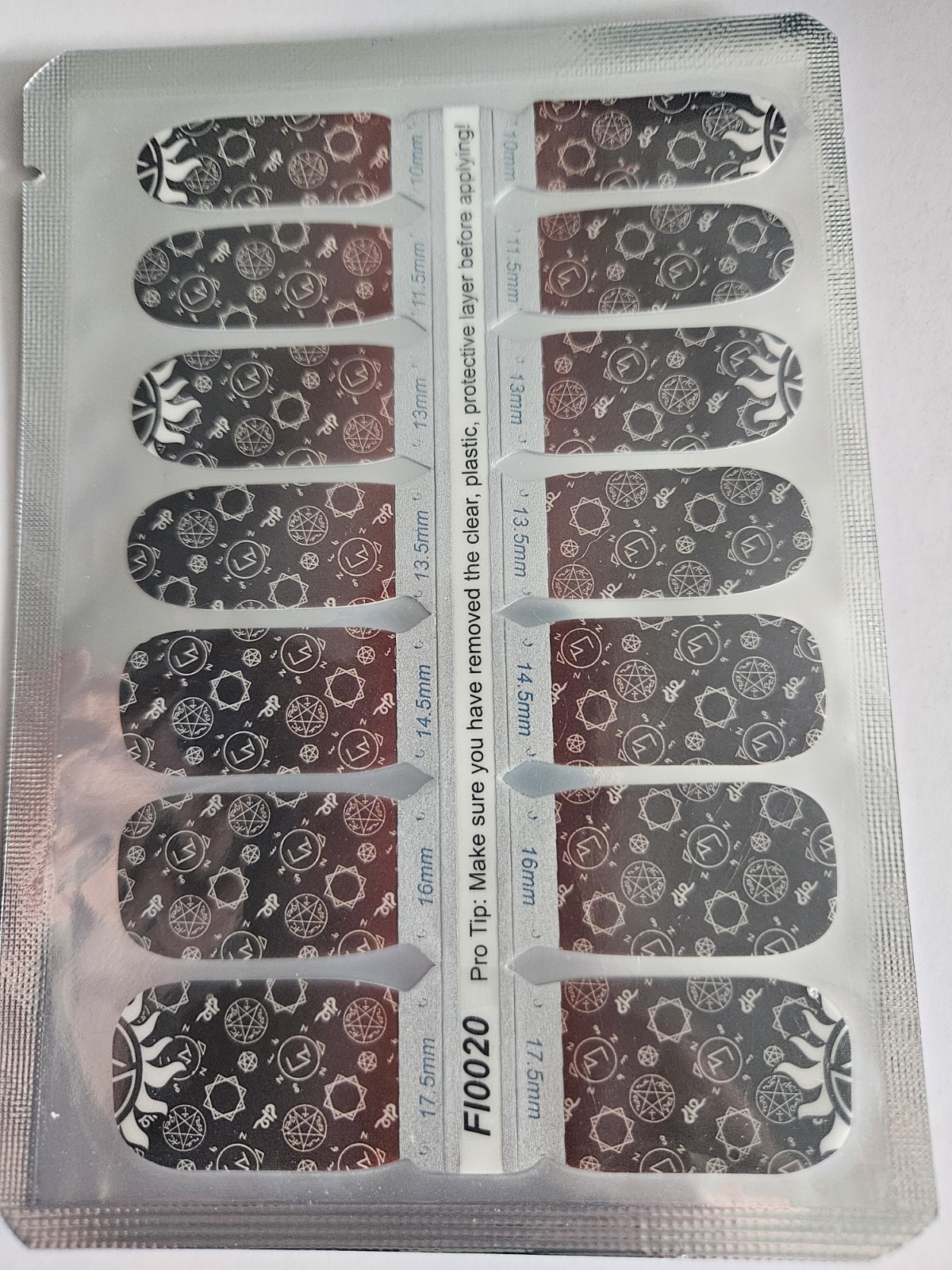 2 Sets Espionage Cosmetics Supernatural Themed Nail Wraps, Nail Art HTF Design!