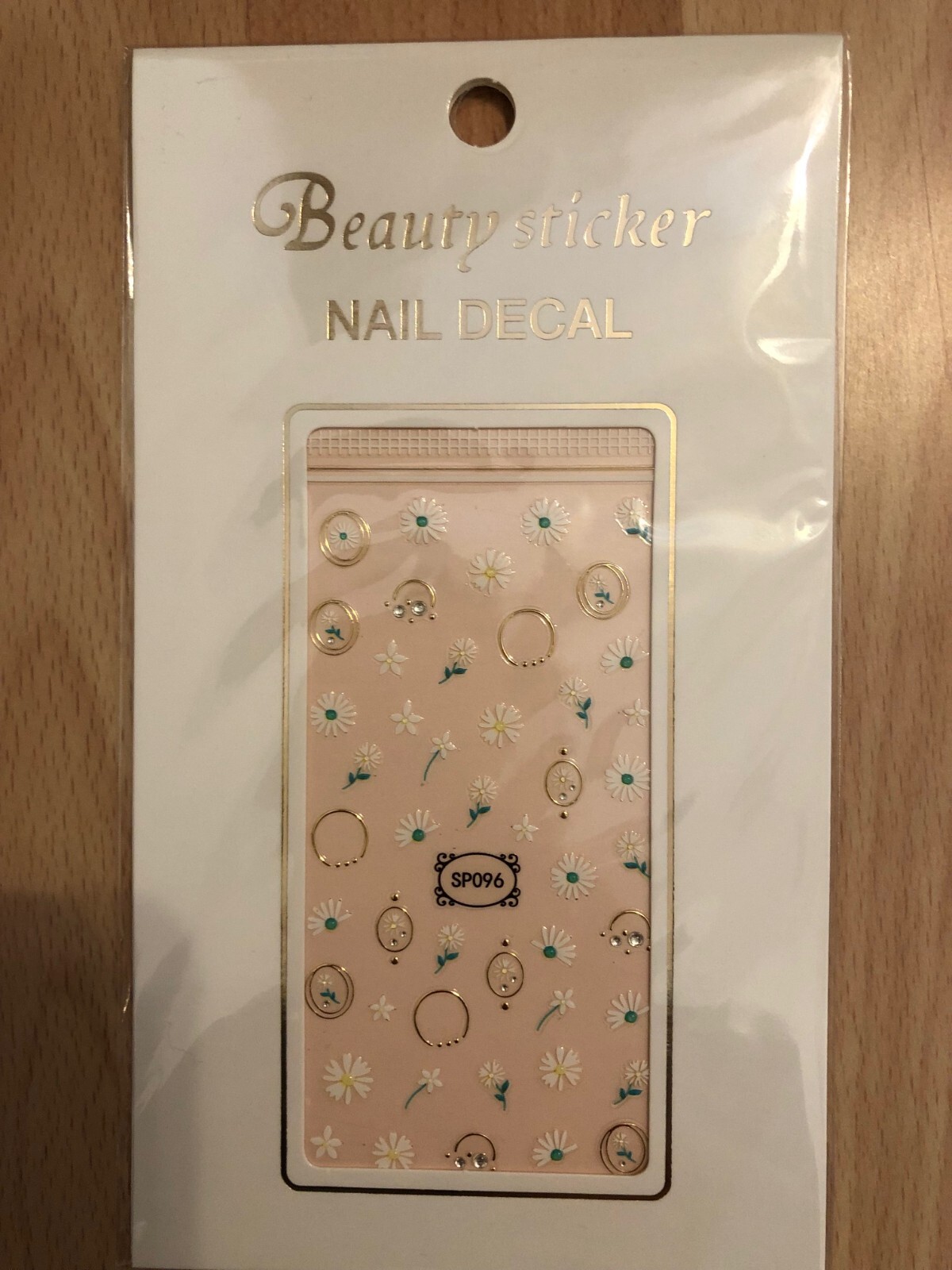 Nail sticker decal 3D Daisy Flower HOT Designs Spring Summer SP96