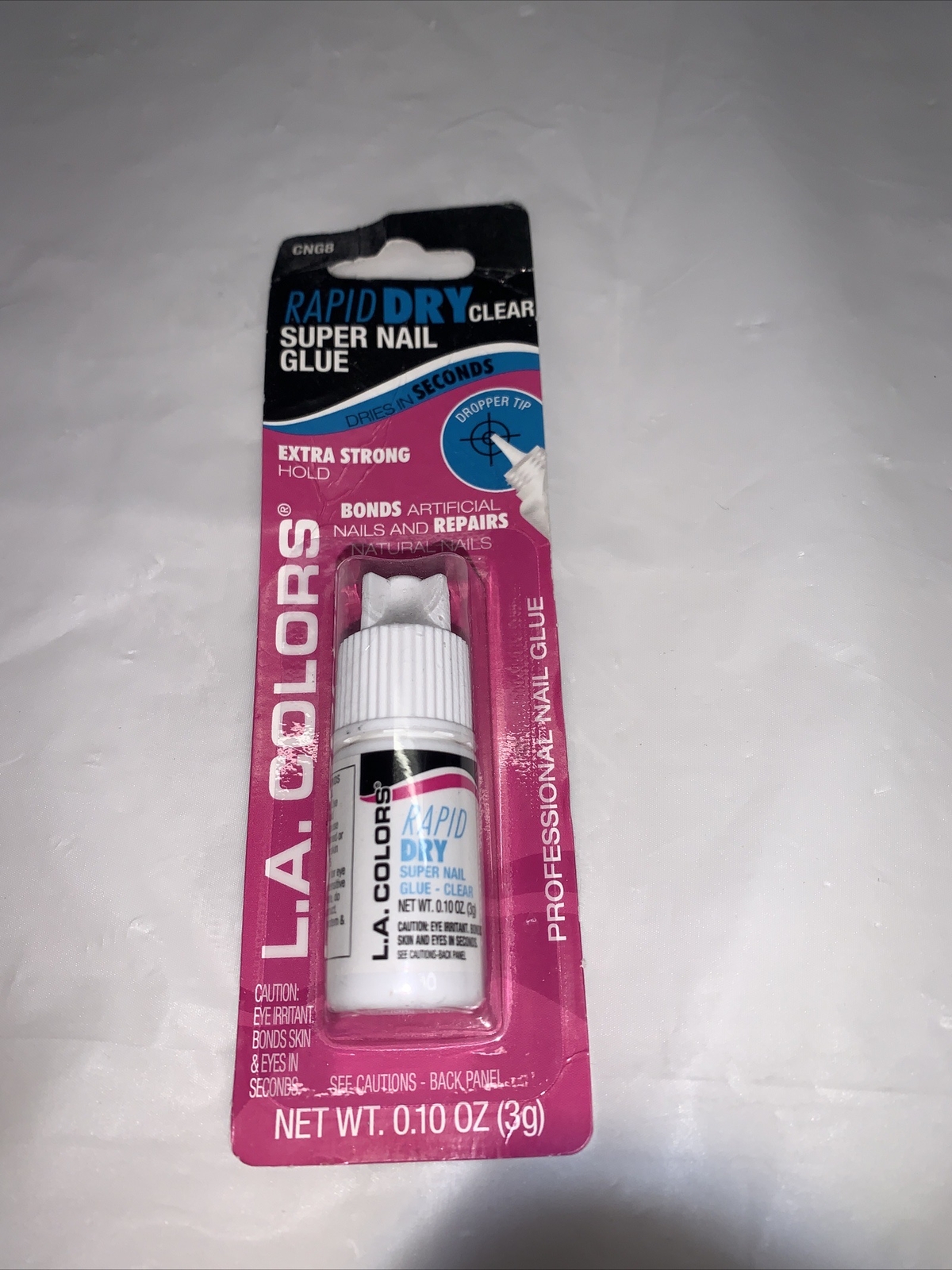 Rapid Dry Clear Super Nail Glue 0.10 OZ 3g