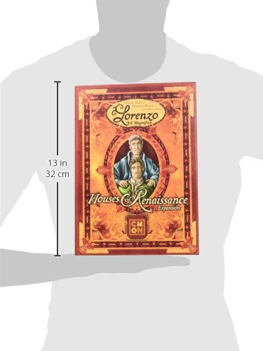 CMON Lorenzo il Magnifico: Houses of 12.4 x 8.89 x 1.97 inches, Various