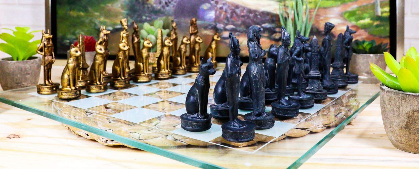 Ebros Kingdoms at War Legendary Historical Ancient Egyptian Grey and Gold