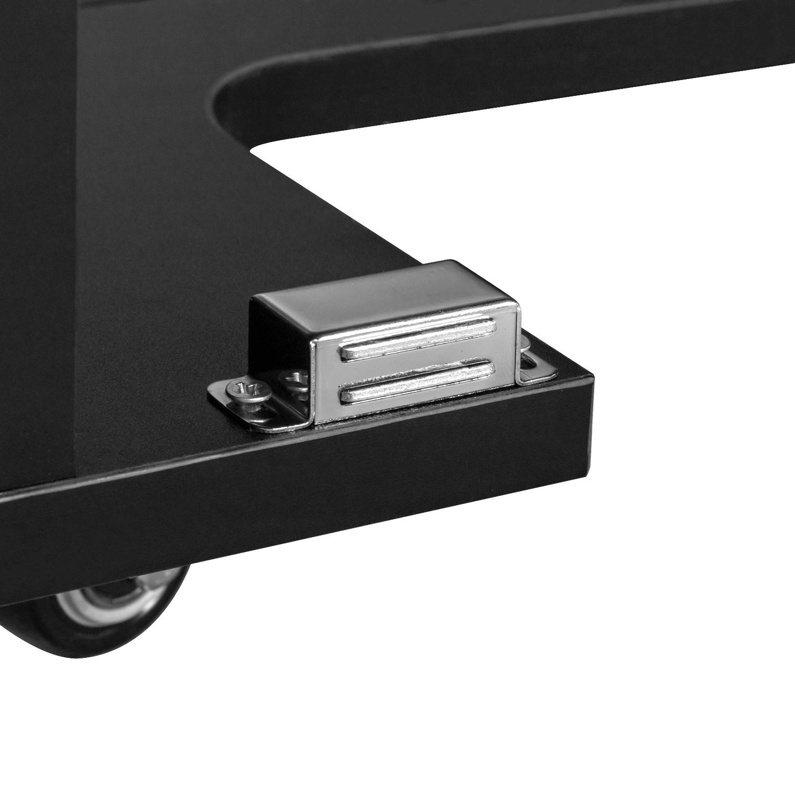 All-in-One Foldable Nail Table with Electric Dust Collector, Cabinet, Wrist Rest