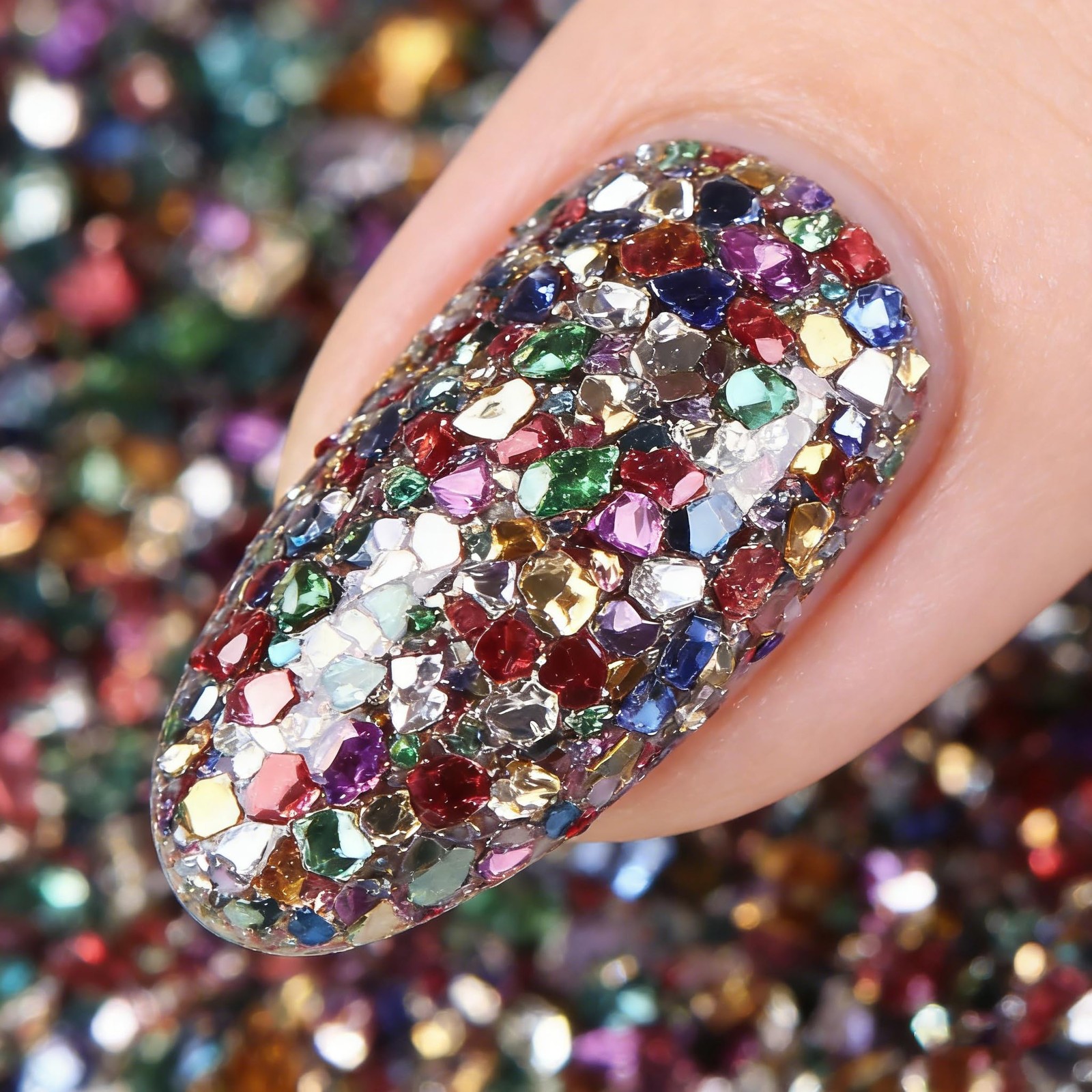 Crushed Glass Irregular Chips, 20g 2-3mm Irregular Glitter Transparent Gravel…