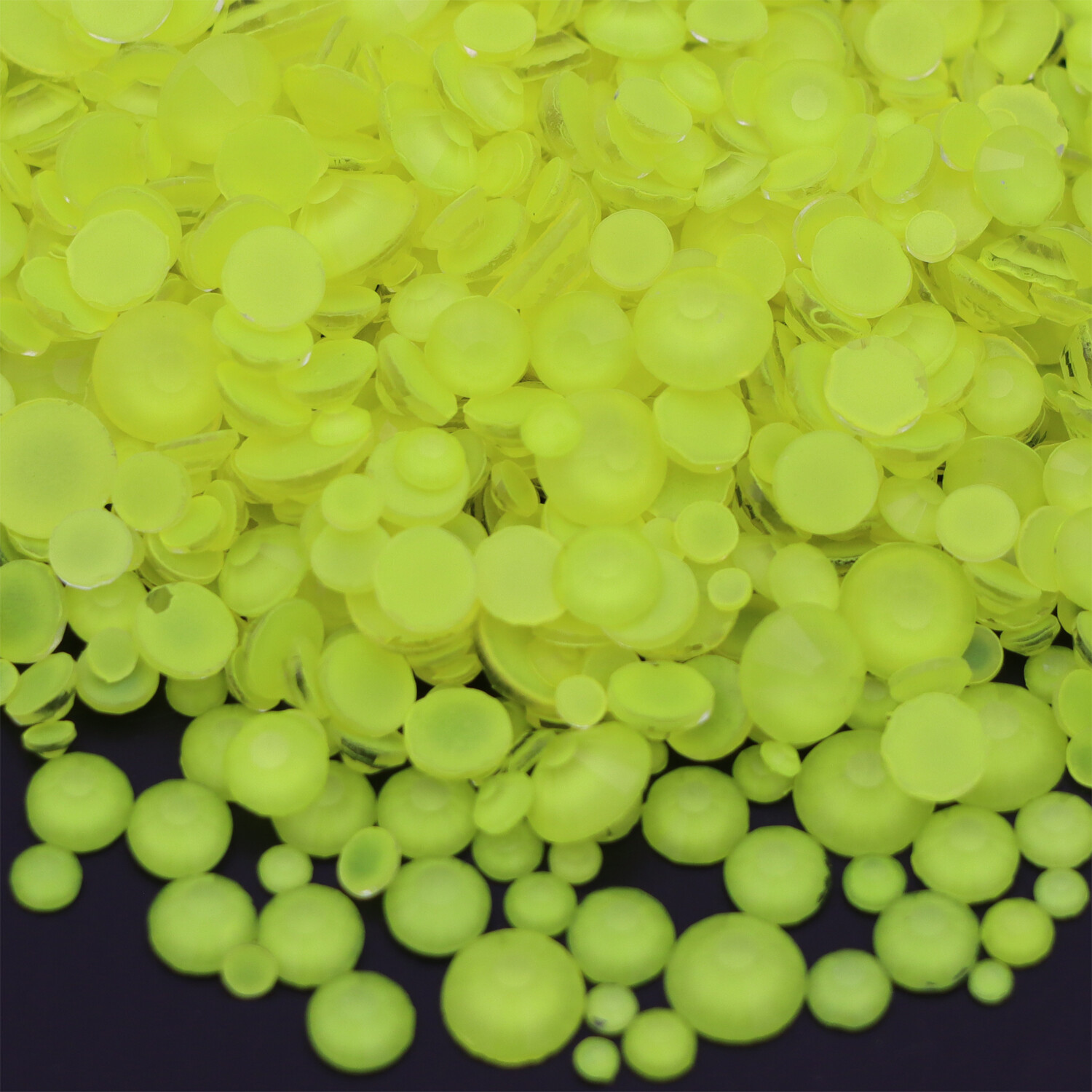Neon Rhinestones Non Hotfix Flatback Stones Luminous Fluorescence Crystals
