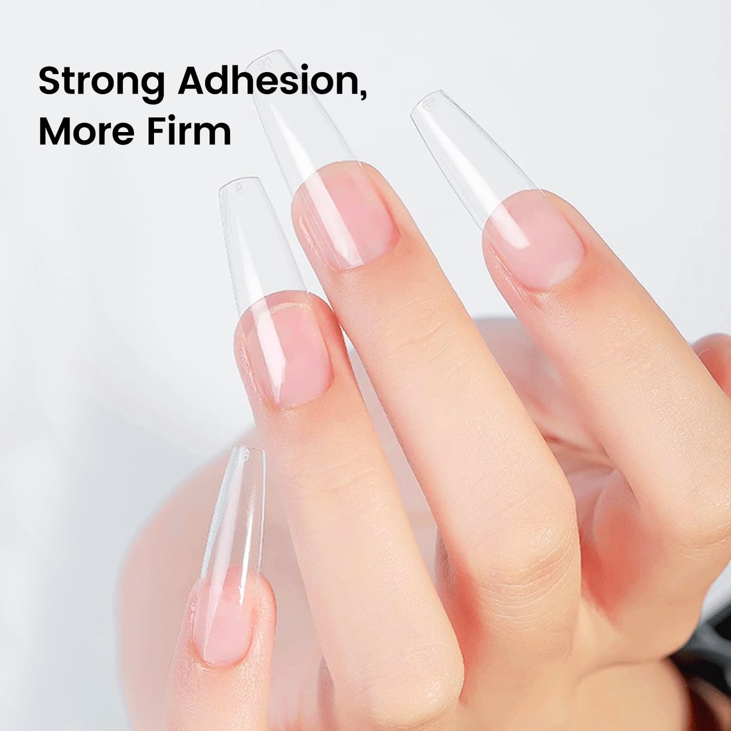JODSONE 10ml Gel Nail Glue Strong for Nail Tips Long Lasting Extension for C…