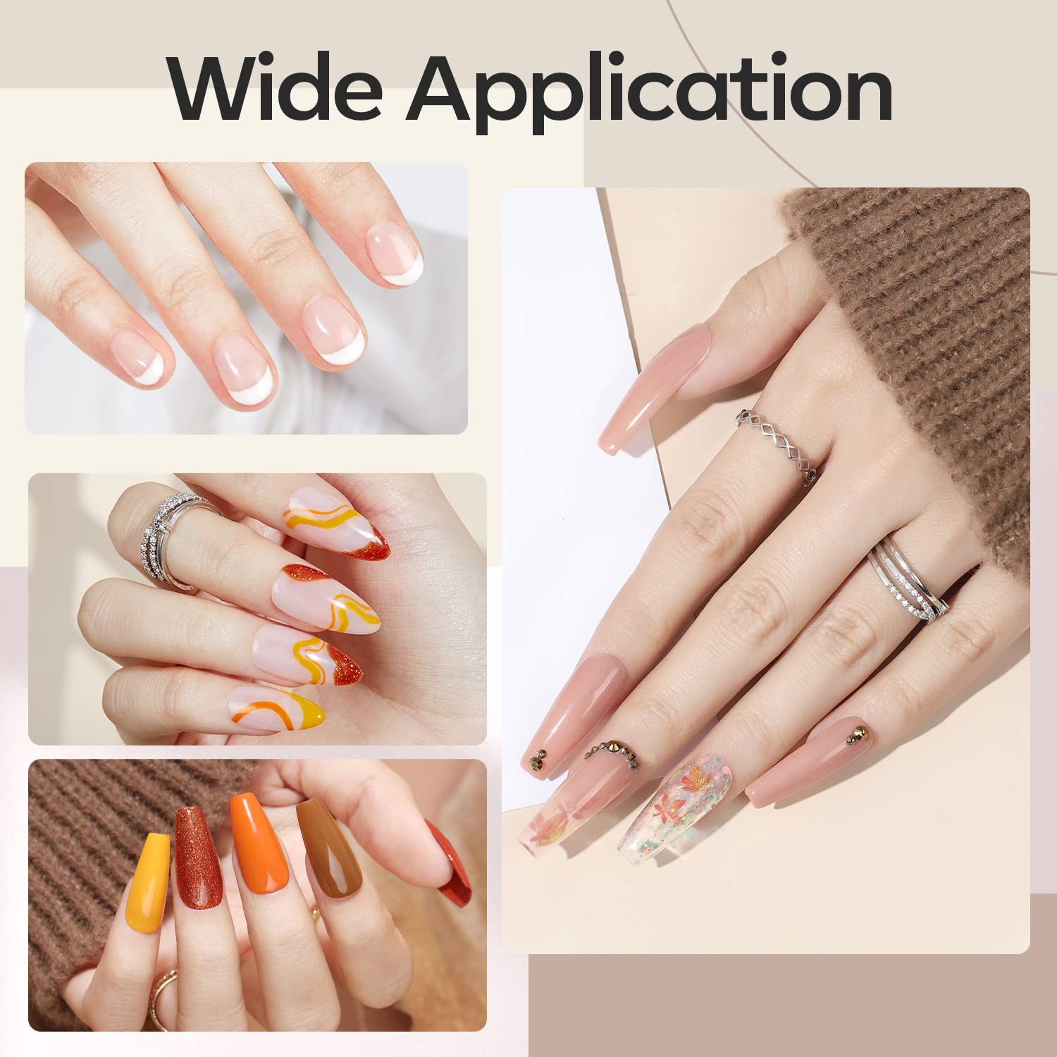 modelones Builder Nail Gel, 7-in-One Clear 0.5 Fl Oz (Pack of 1), A1-Clear