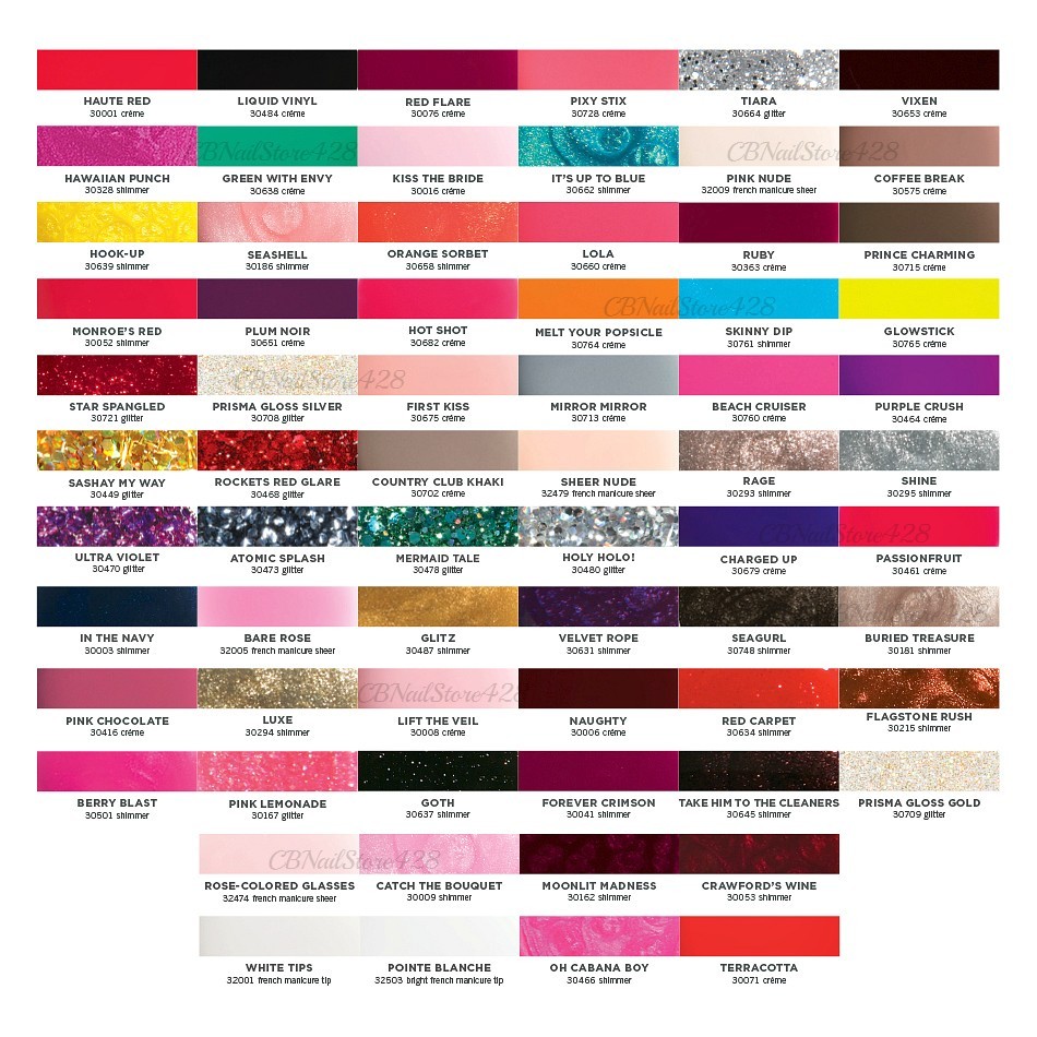 Orly GelFX – GEL NAIL LACQUER Choose Any Color 0.3oz/9mL – series 1