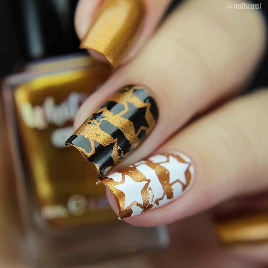 Waiting for Patina Stamping Polish (Bronze Metallic), Nail Polish for Nail Art