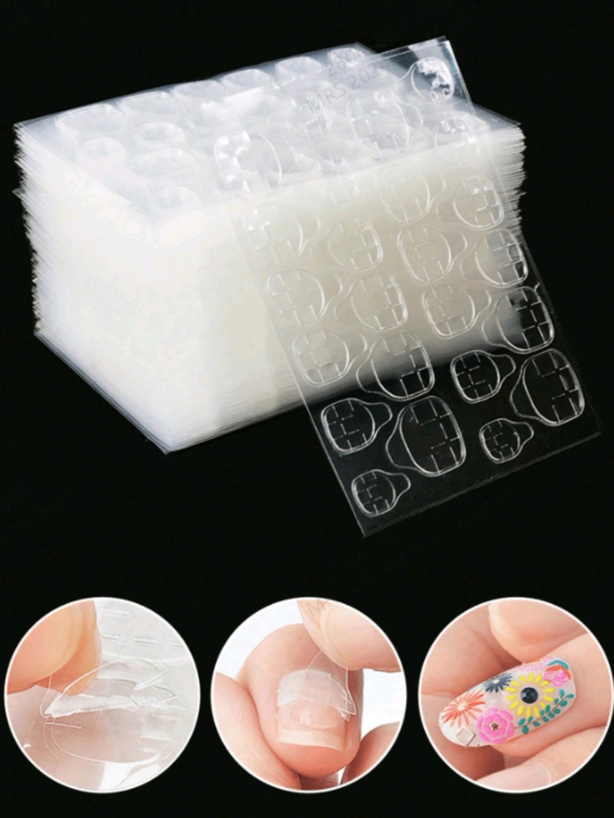 False Nails 24pcs Set American Eagle