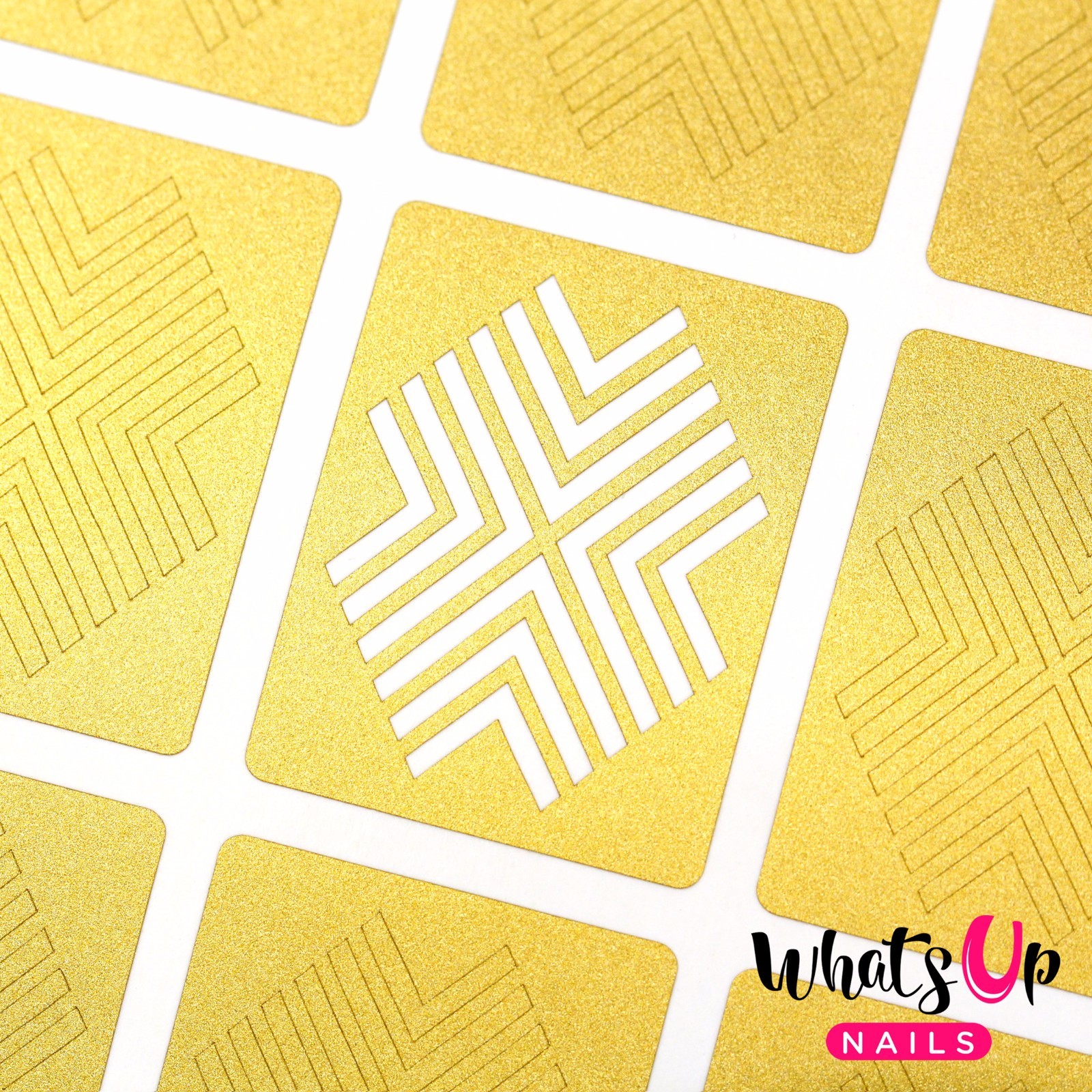 X-pattern stencils for nails, nail stickers, nail art, nail vinyls