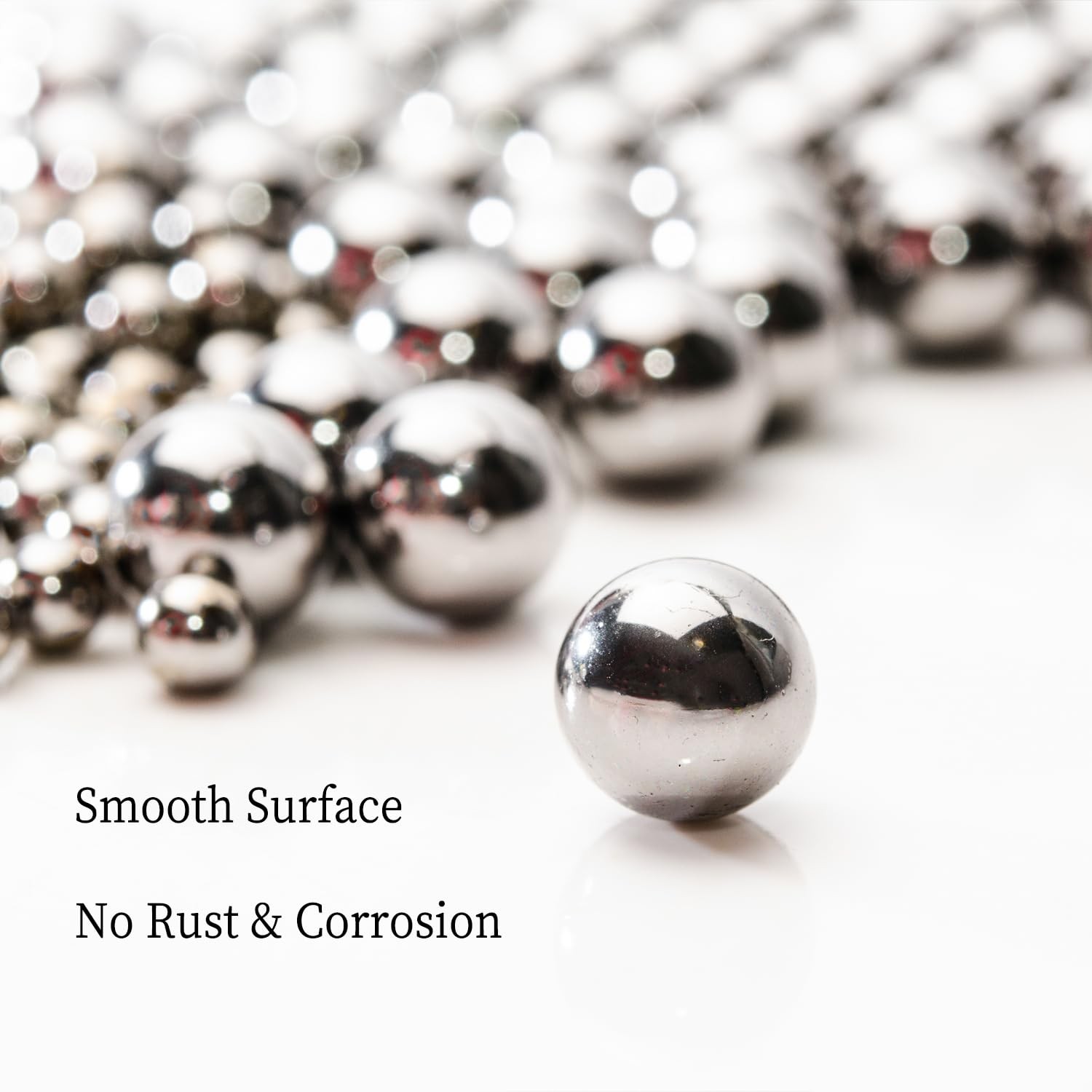 100 PCS 11mm Diameter Hardened Chrome Solid Steel Bearing Balls Precision Use