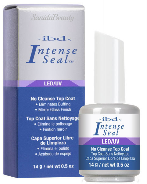 IBD LED/UV Intense Seal UV Gel – No Cleanse Top Coat 0.5oz/15ml – 60505 Pick Any