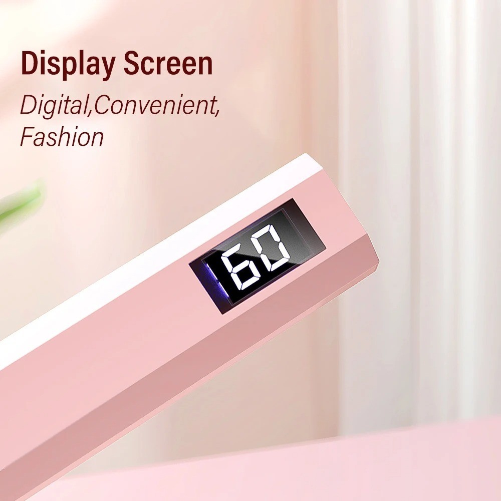 Portable Mini Nail 💅🏼Lamp UV LED Light – Handheld Gel Polish Dryer Curing Lamp