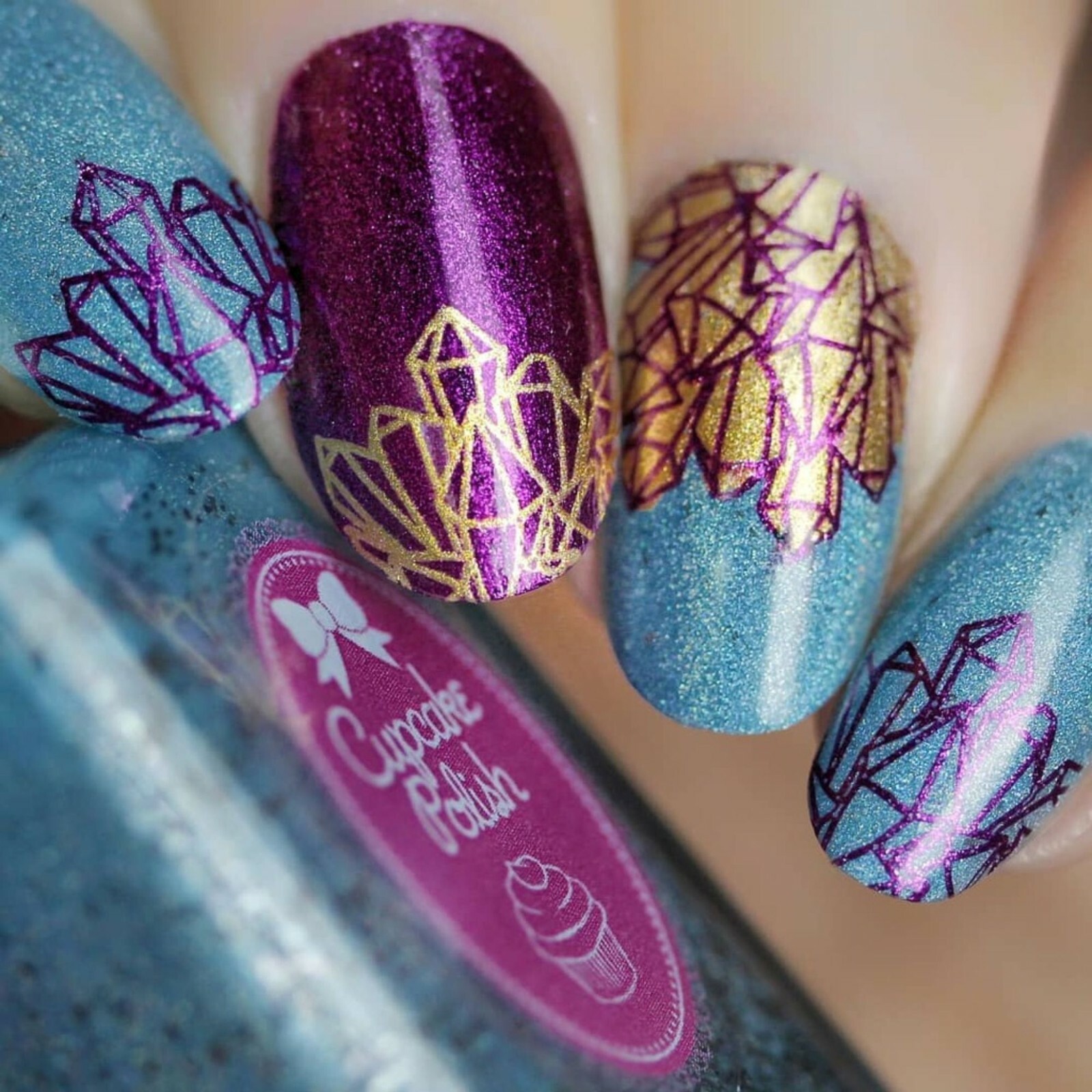 Looking for a Star Stamping Polish (Metallic Dark Purple), Nail Polish, Nail Art