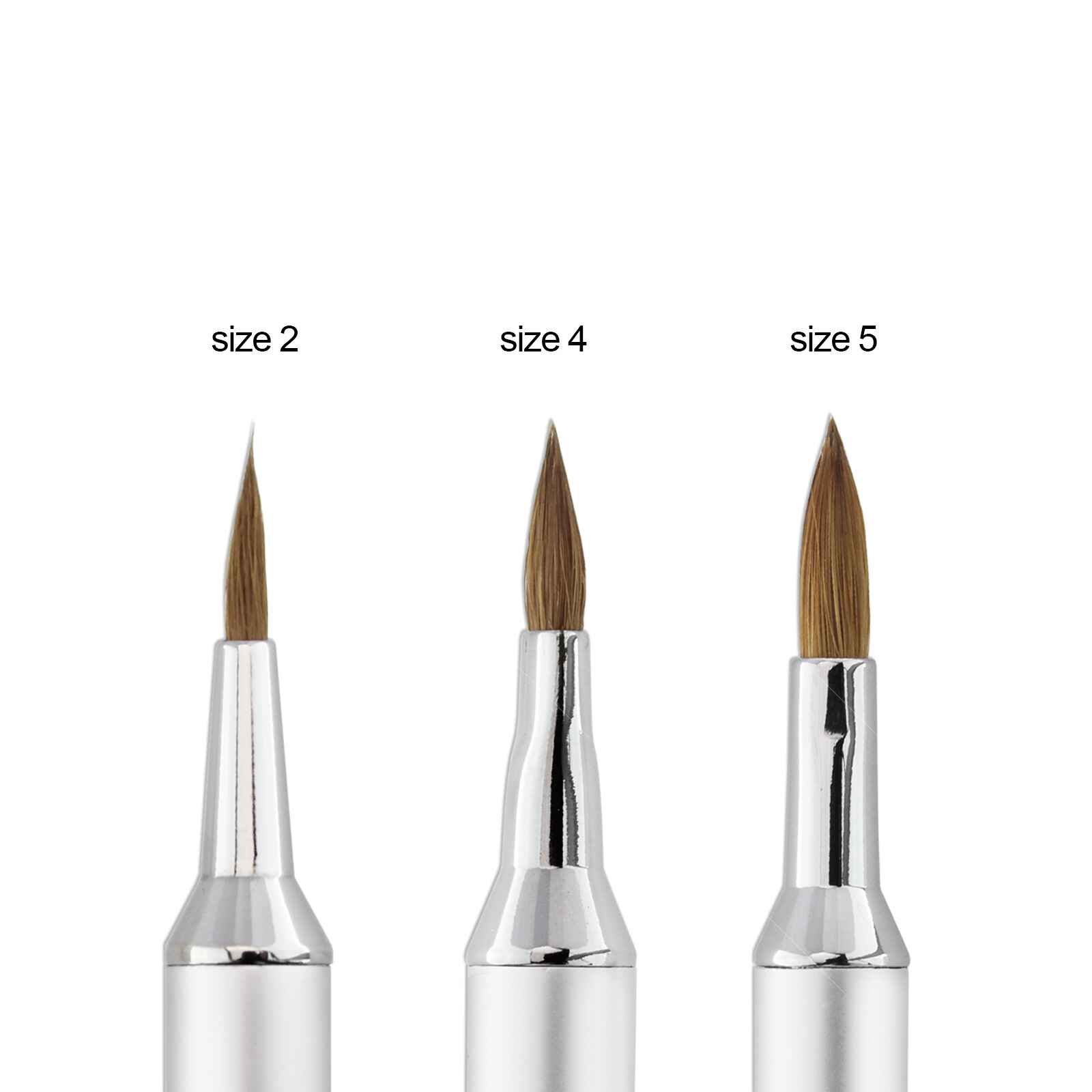 PANA USA 3D Kolinsky Nail Art Sculpture Brush for 3D Sculpting Nail Art Mani