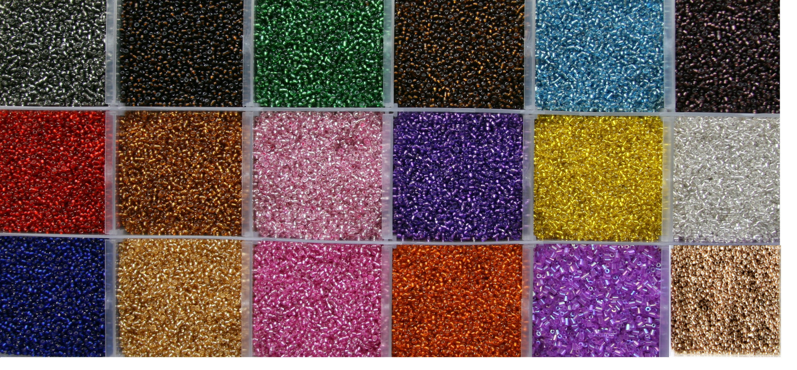15g/1000pcs Making 84 kinds 2mm Glass Seed beads (79 — 84 kinds)