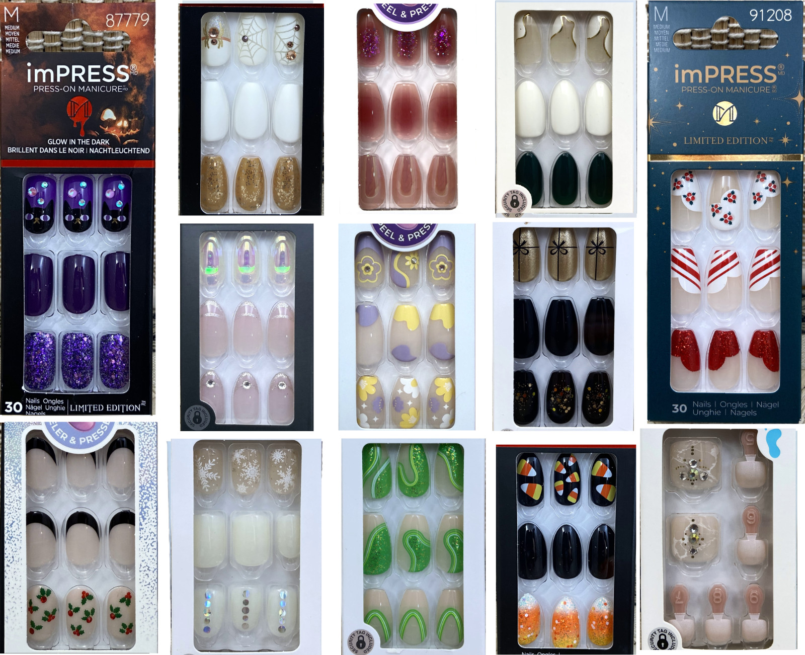 Kiss imPress Pure Fit nails. Choose your colors & designs