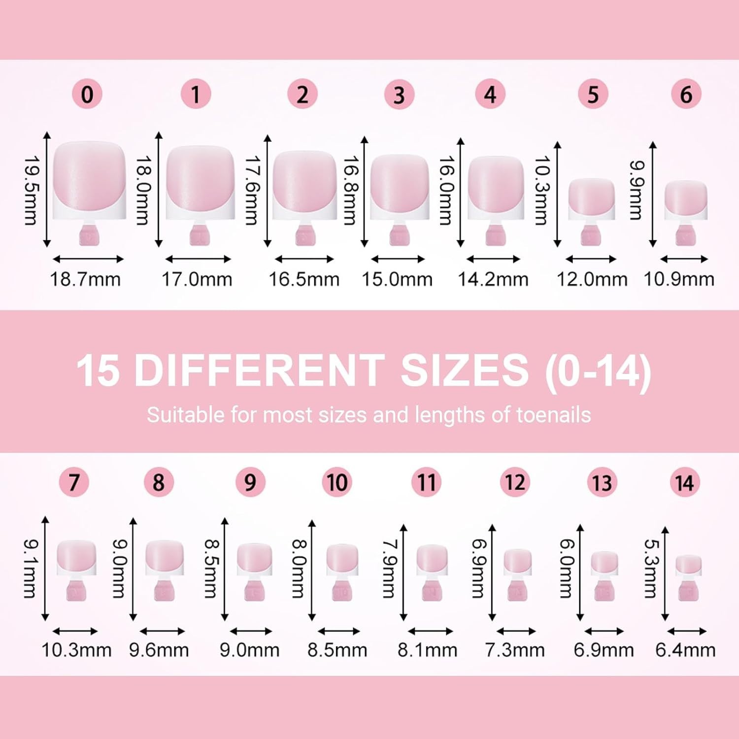 Chic DIY Berry Pink Soft Gel Press On Toenails – 21+ Days of Glamour, 150 Tips