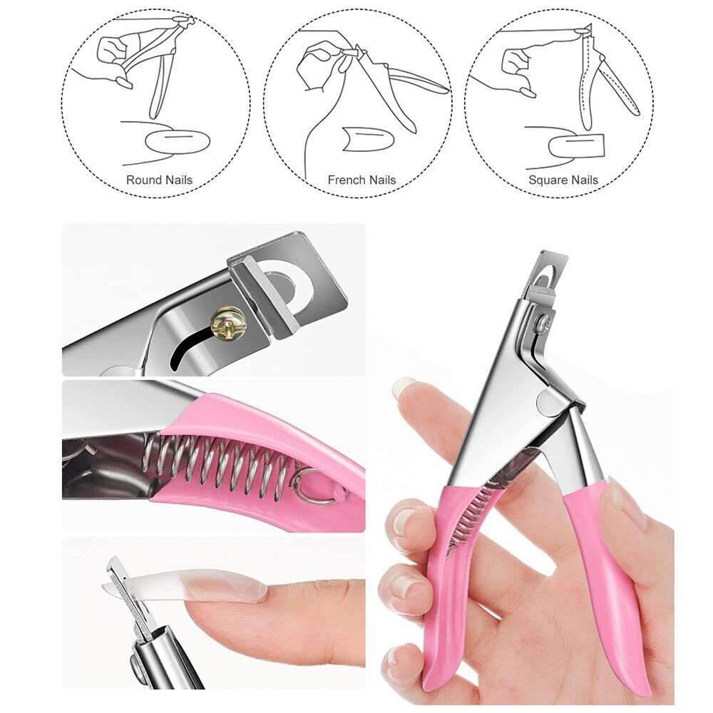Acrylic Nail Kit With Drill And U V Light Full Nail Kit Set Beginners Supplies