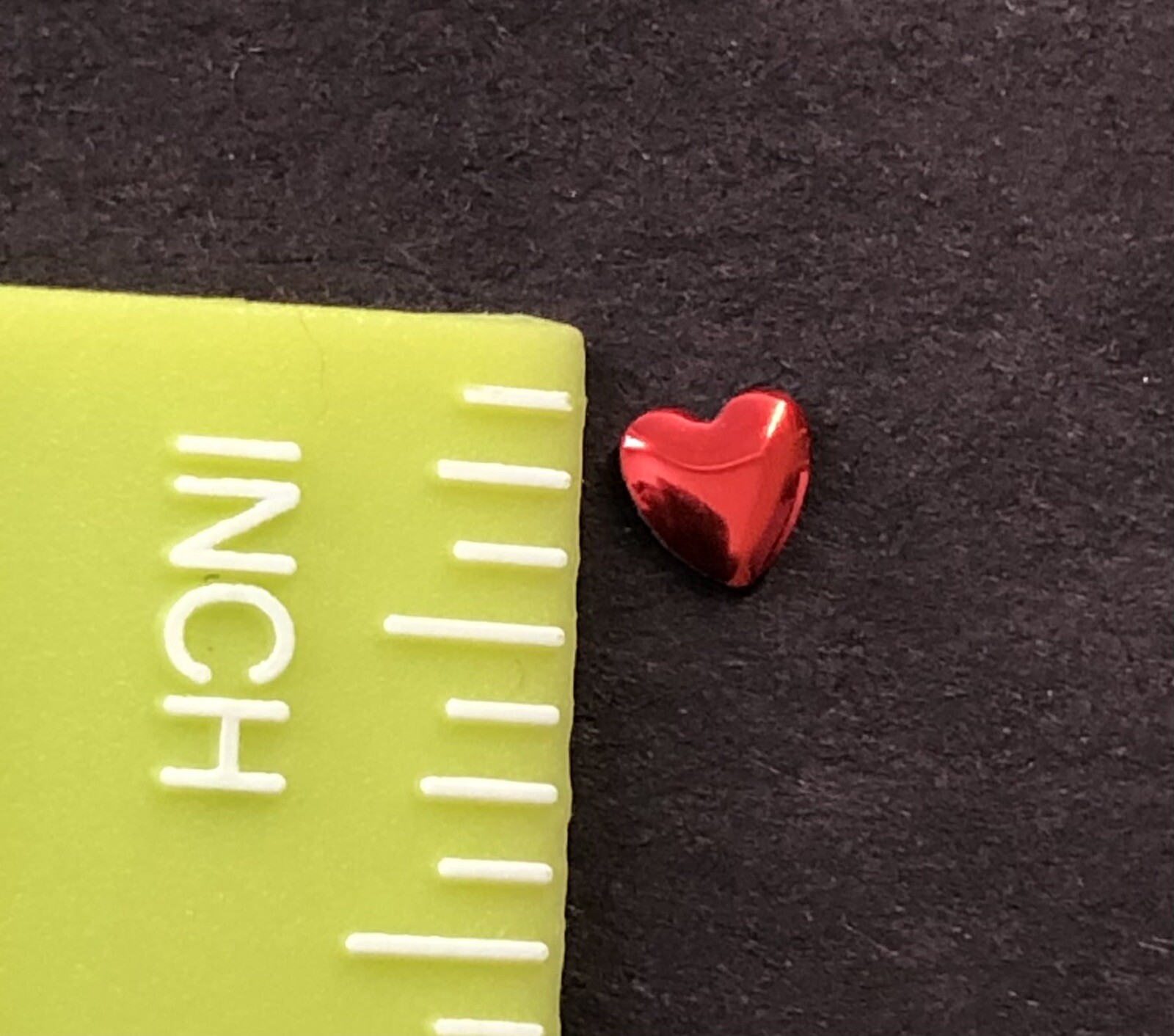 Tiny Red Heart Nail Art Decoration