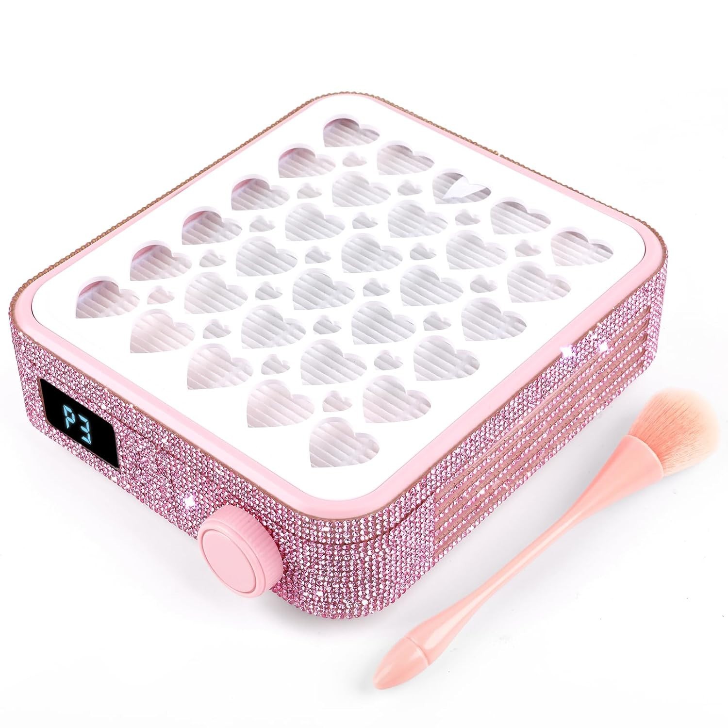 Effortless Nail Care: Adjustable Speed Nail Dust Collector with Filter Papers