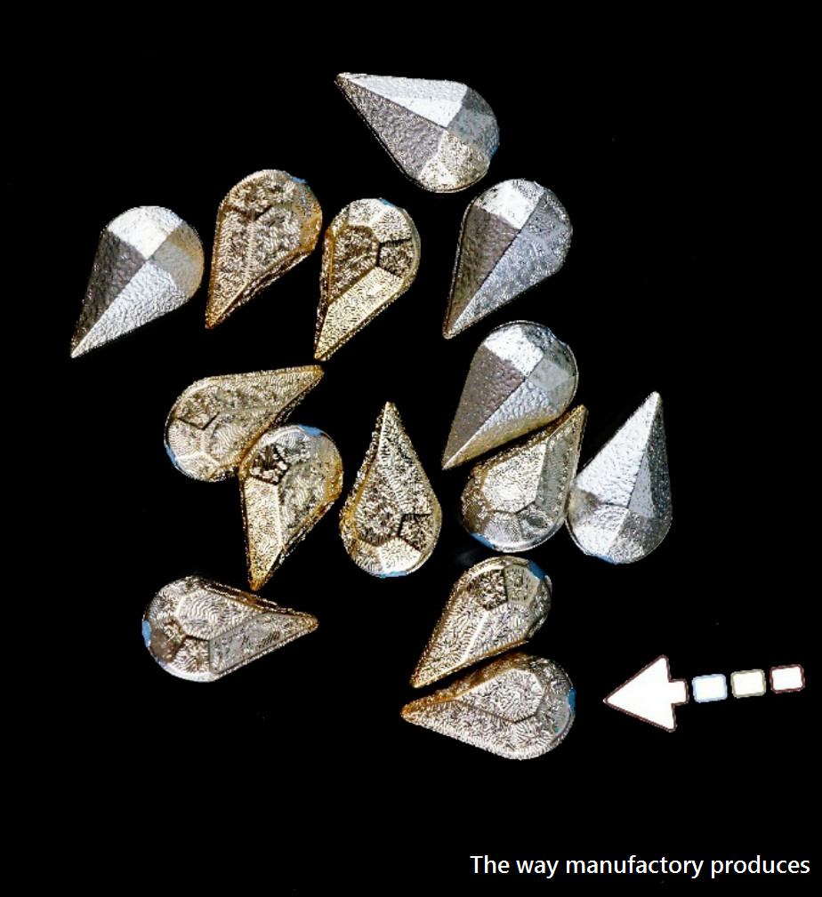 20pcs New 3D Gold Silver Bronze Antique Nail Art Decoration Charm Design Jewelry