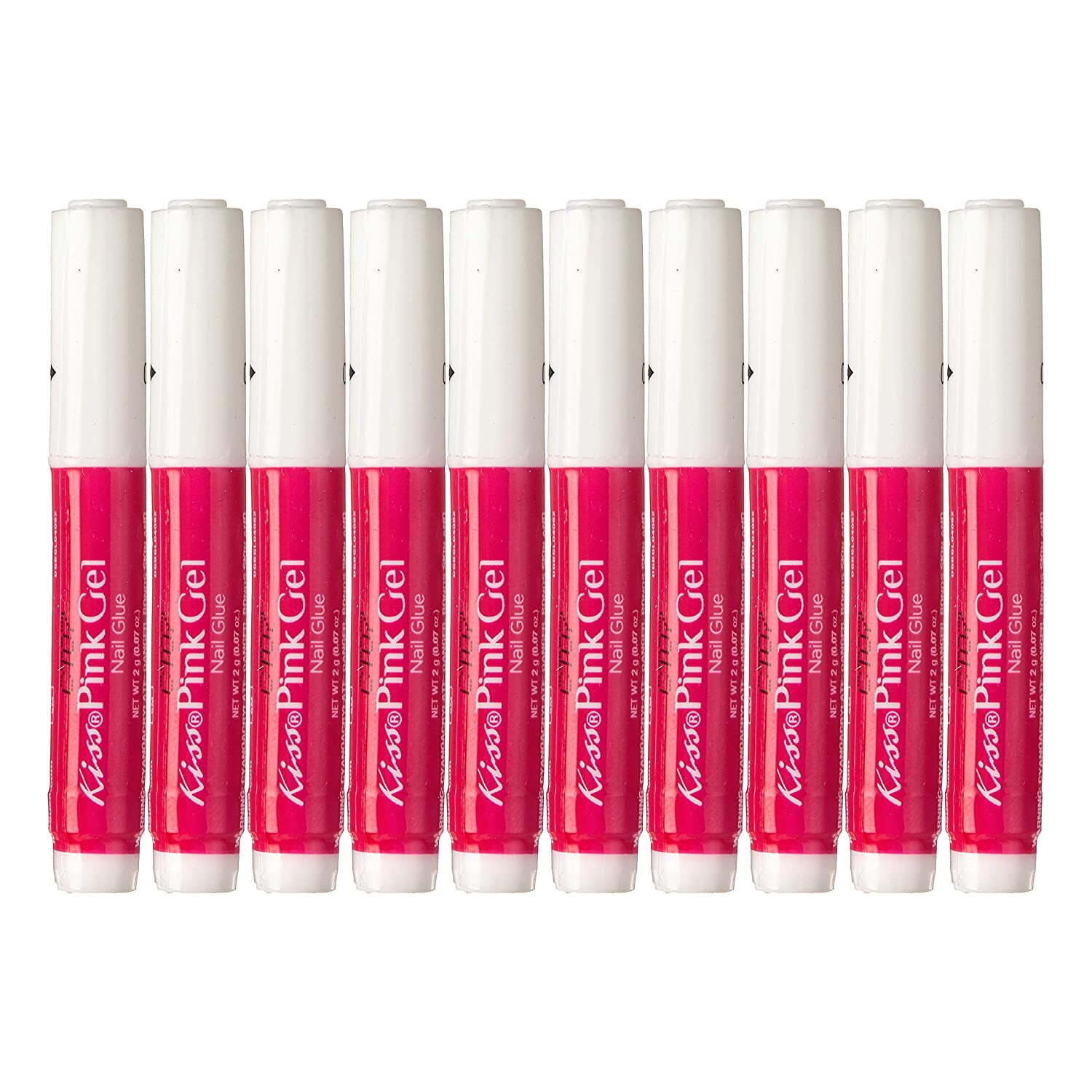 Pink Gel Nail Glue IBGL04 2 Pack please read Description