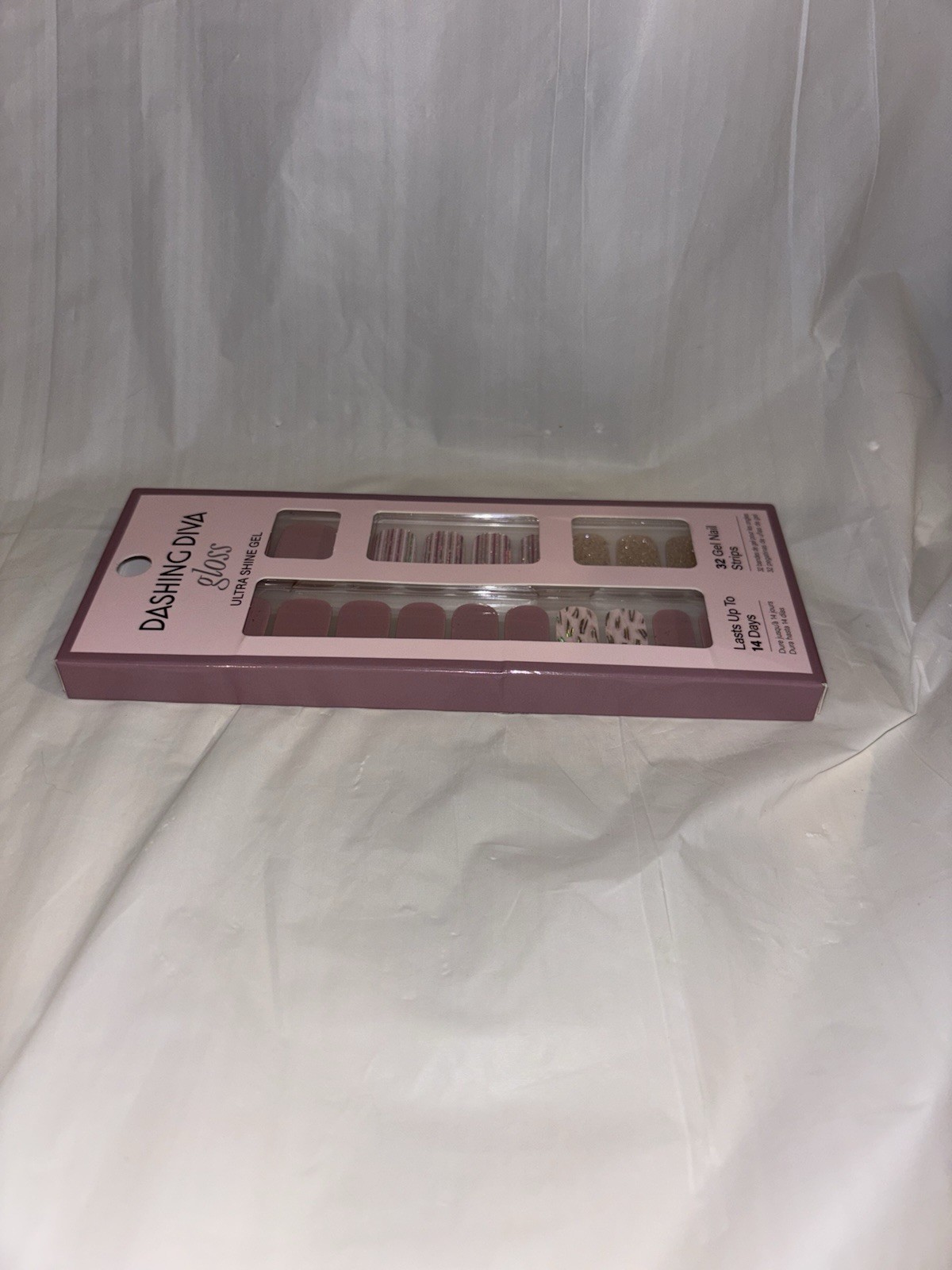 DASHING DIVA Gloss Ultra Shine Gel Palette Nail Polish Strips AFTER GLOW