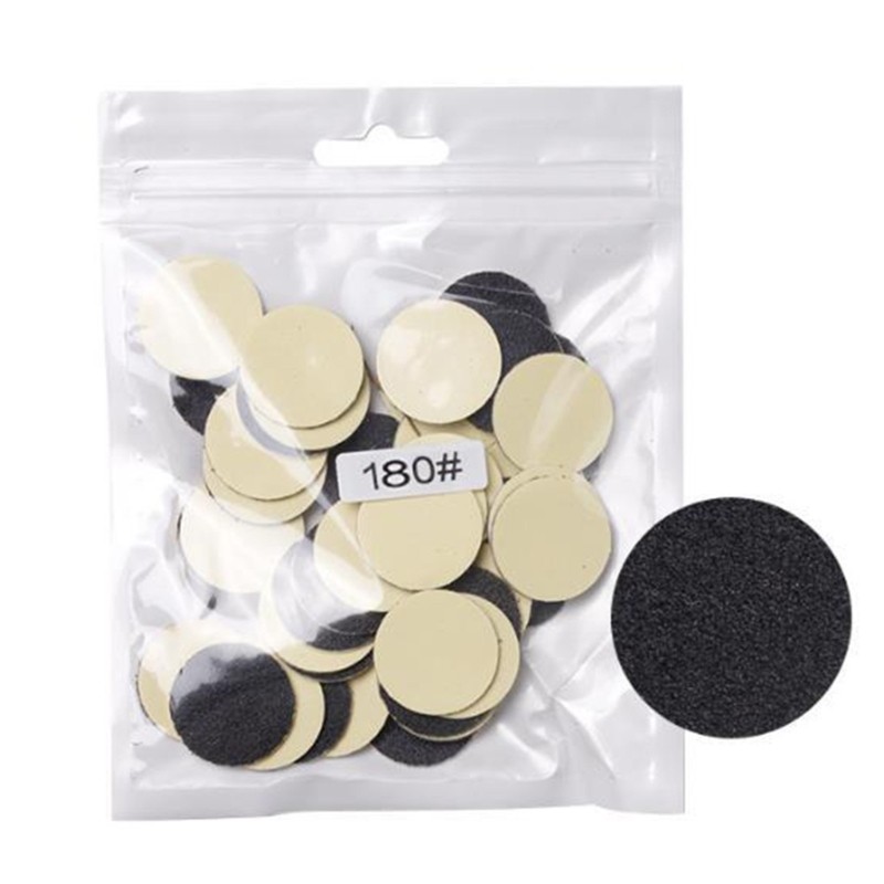 50x Practical Replaceable Sandpaper Discs for Dead Skin Removal Dry-Skin Removal