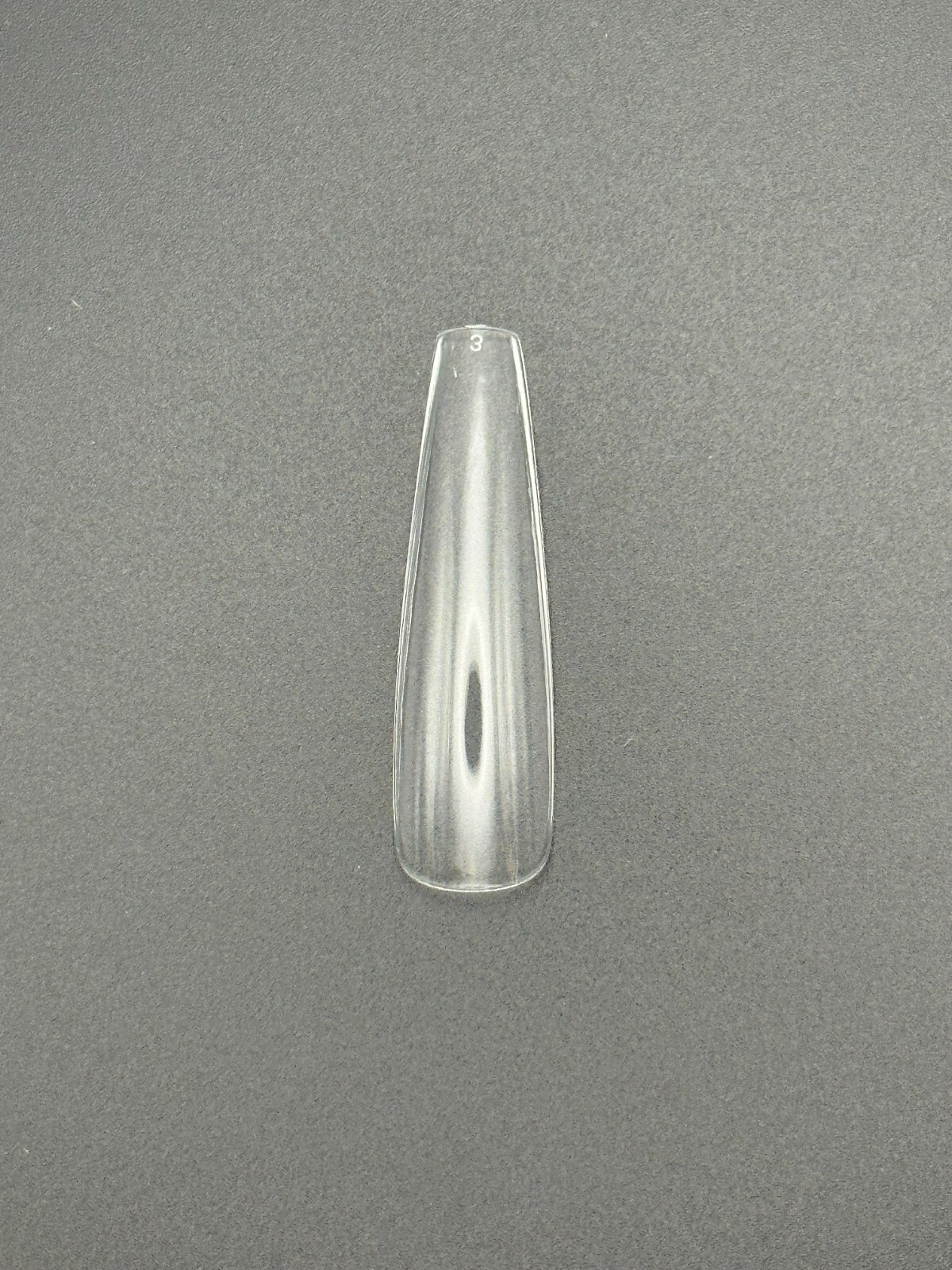 Gel-X Soft Gel Tips NeVi Natural Coffin XL Box of Tips 360 Gel-X Tips
