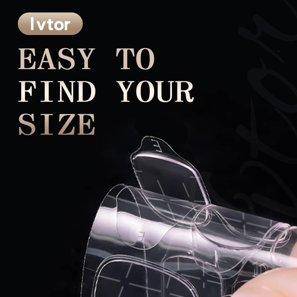 Ivtor 10 Sheets Nail Adhesive Tabs,Waterproof 1 Ounce (Pack of 10), Pink