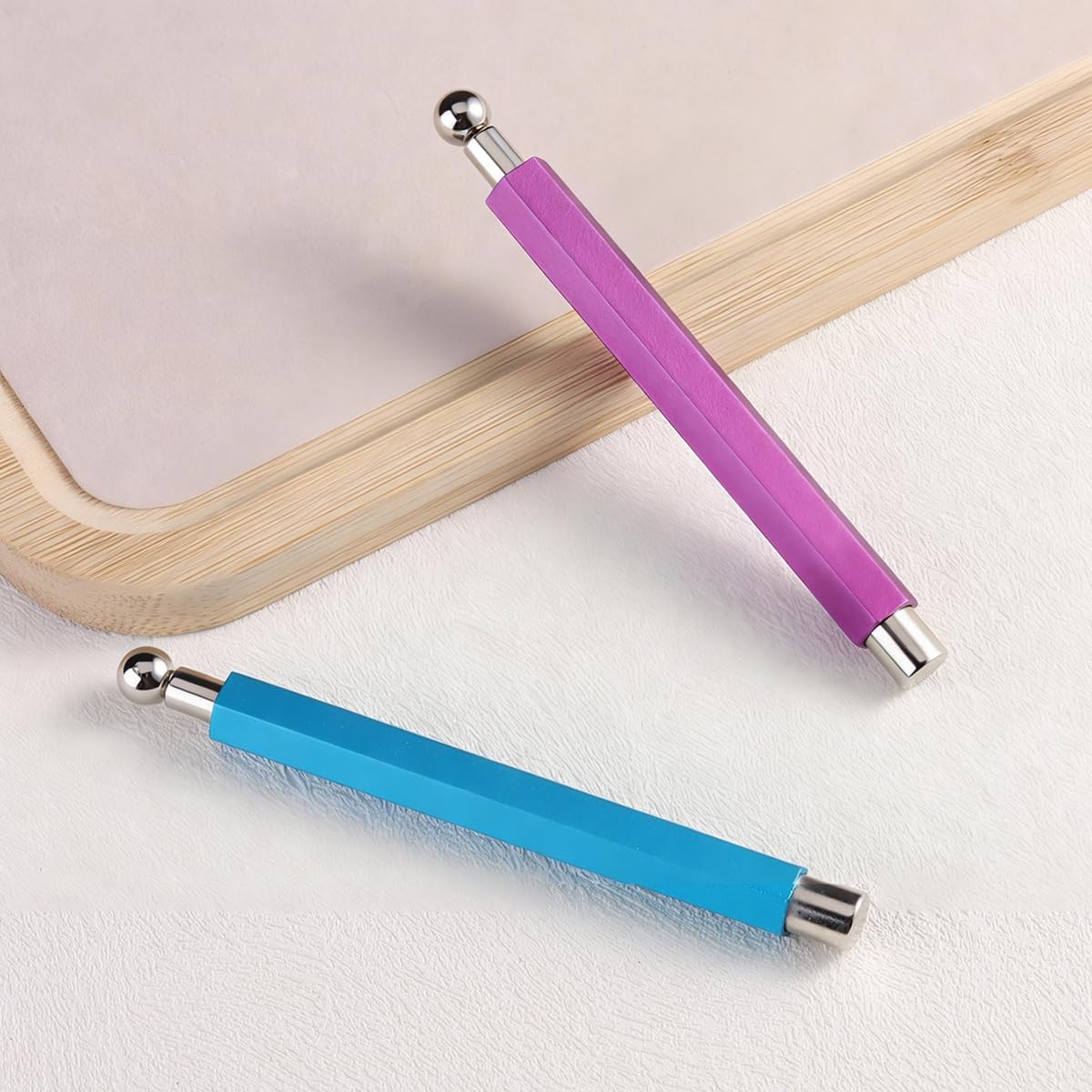 Cat Eye Magnet for Nails, Double-Head Cat Eye Nail Polish Magnet Pen with Cyl…