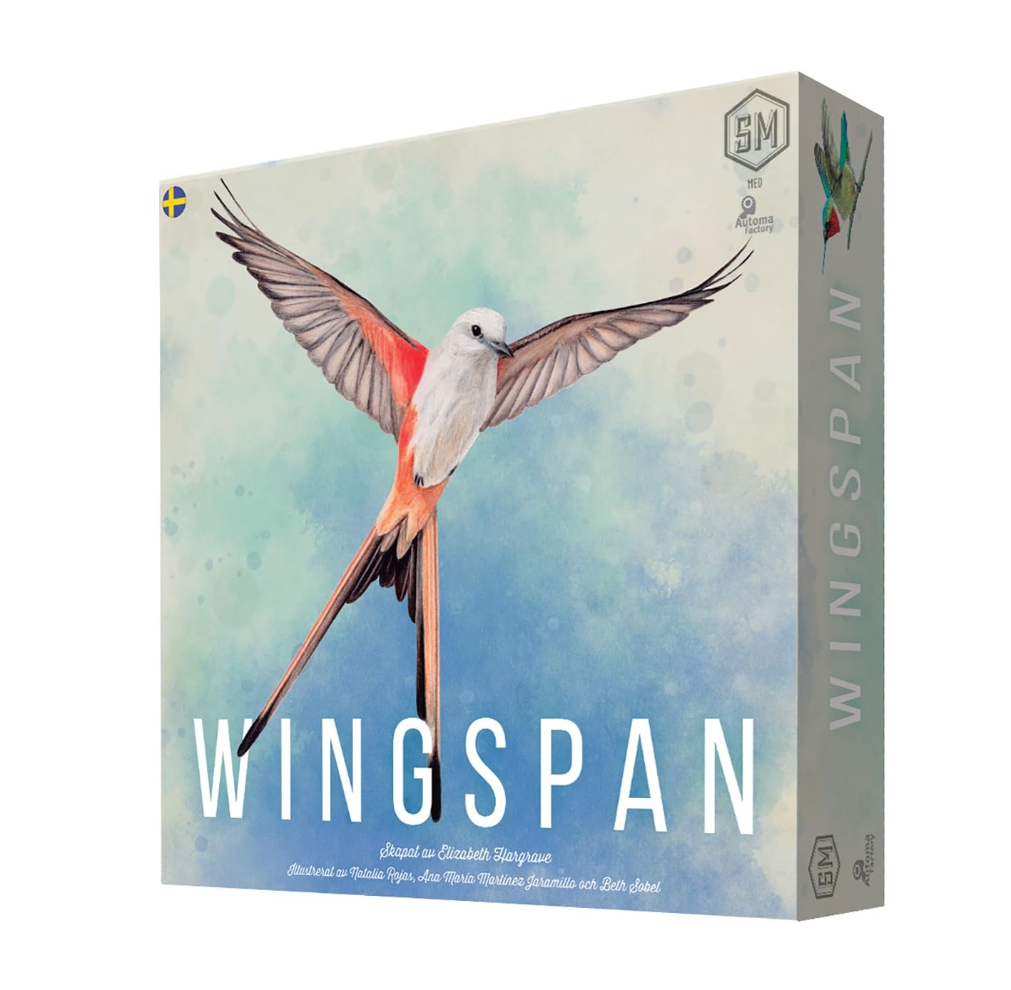 Stonemaier Games: Wingspan (Base Game) by Elizabeth Medium, Mixed Colours