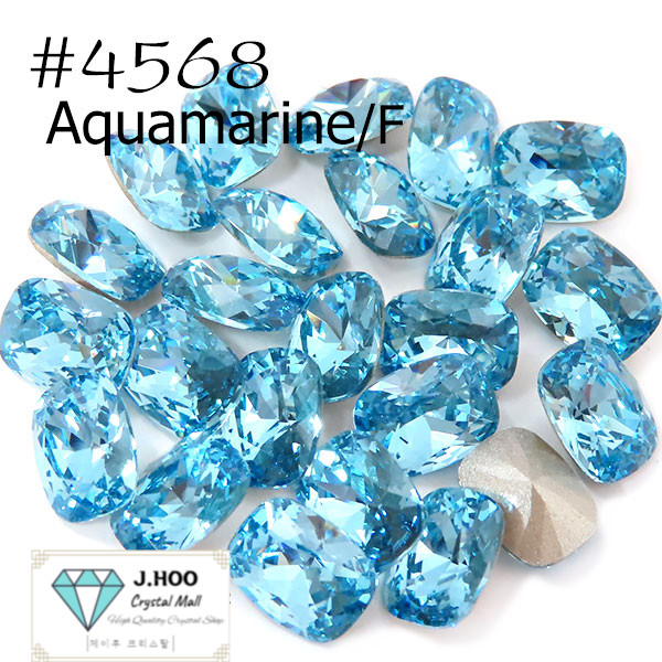 Swarovski 4568 Cushion Fancy Stone 8x6mm (2pcs)