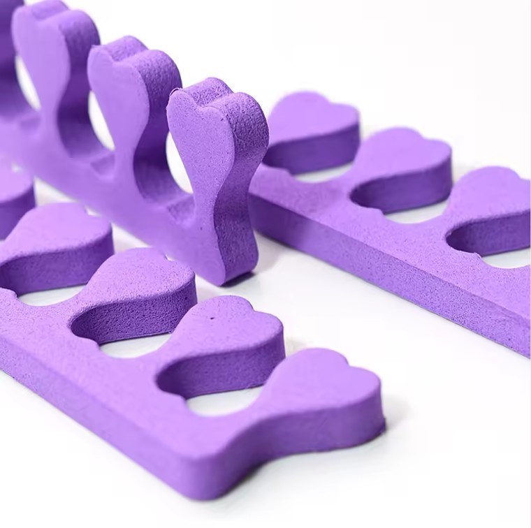 Soft Foam Finger Toe Separators Spacer Manicure & Pedicure Nail Polish Paint Art