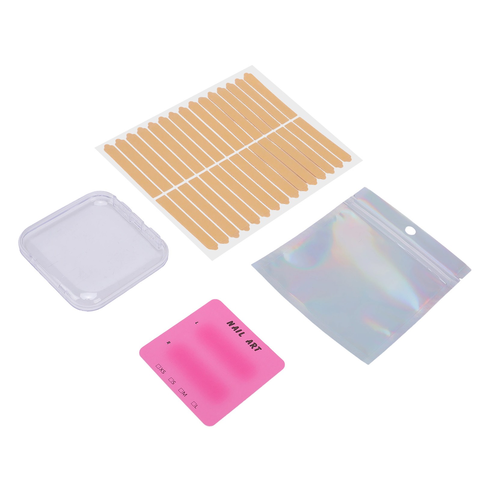 15 Sets Press On Nail Storage Boxes Dust Proof Thick Clear Fake Nail Display NEW
