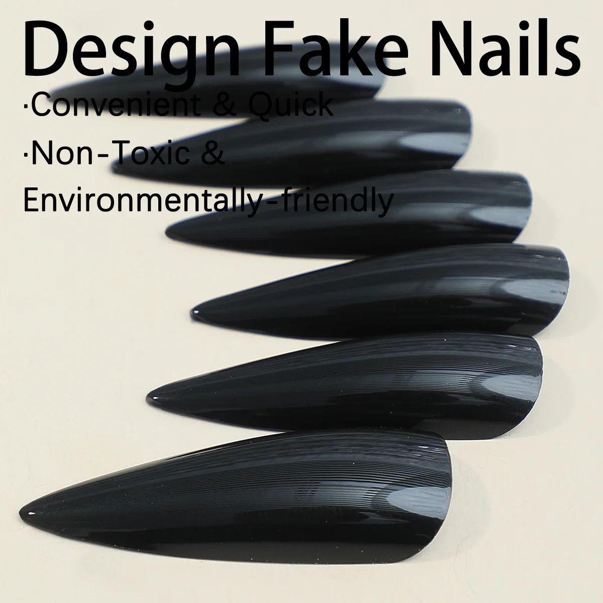 Transform Your Nails With 24pcs Extra Long Stiletto French Style Modern Classic