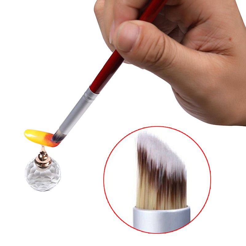 1PC Nail Art Ombre Brush Gradient Dye Drawing Painting Pen Blooming Manicure