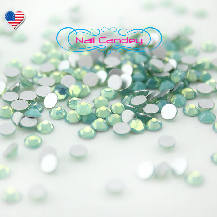 Opal Green 10ss Crystals For Nail Art Flatback Swarovski Rhinestone Qty.144