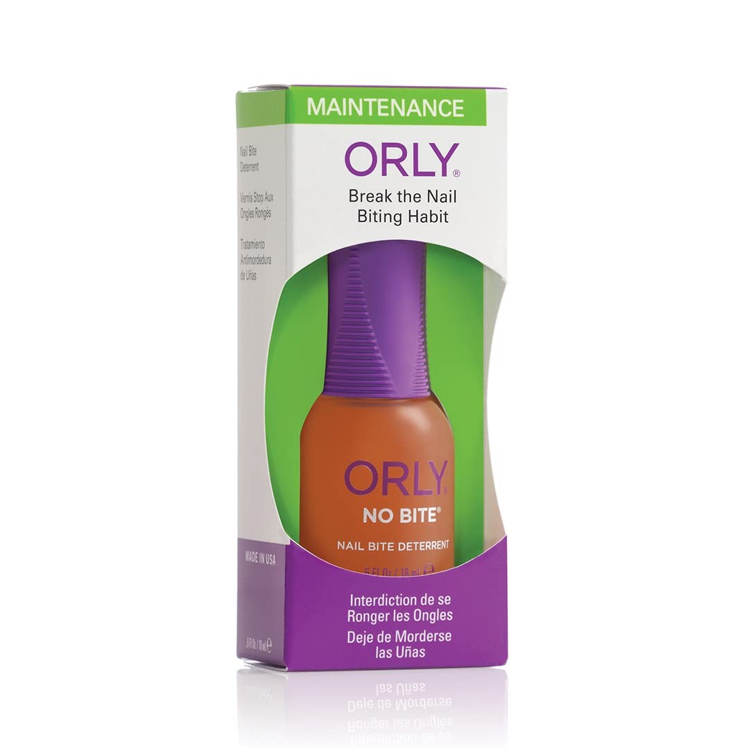 ORLY No Bite Nail Treatment | Biting Deterrent & 0.6 Fl Oz (Pack of 1)