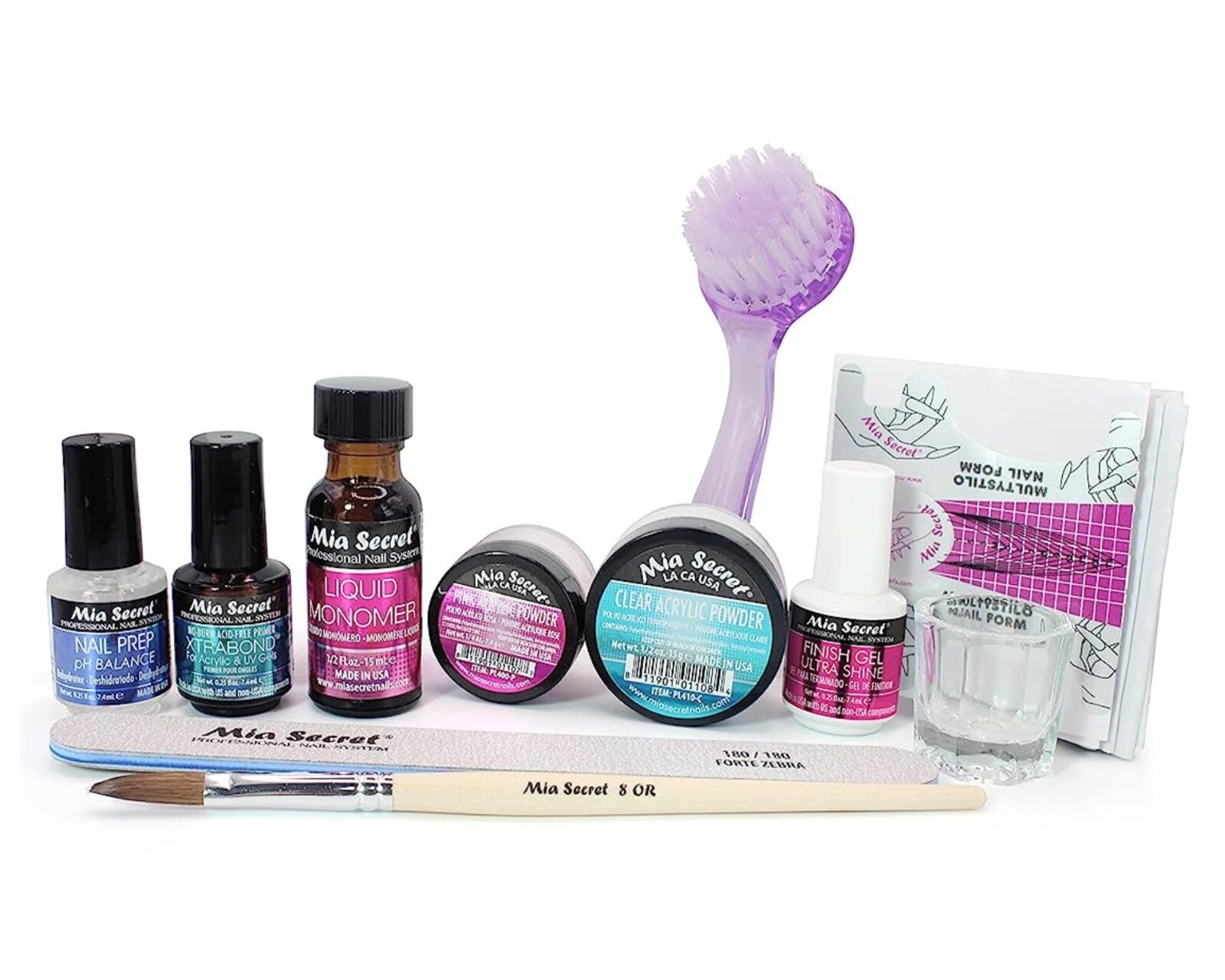 Mia Secre STUDIO ACRYLIC NAIL KIT t (KIT-12)
