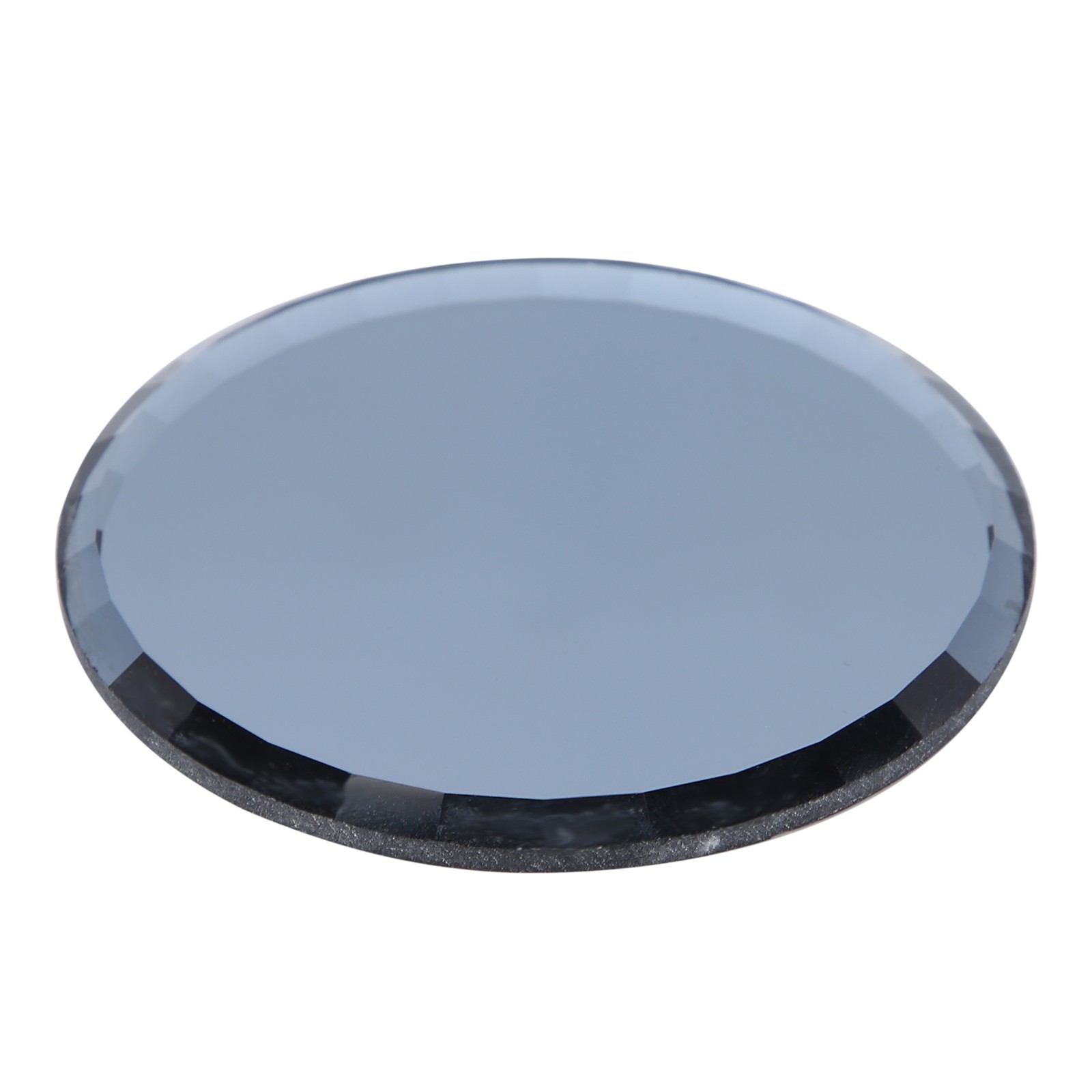 False Nail Mirror Glass Display Board Manicure Drawing Color Mixing Tool (Black)